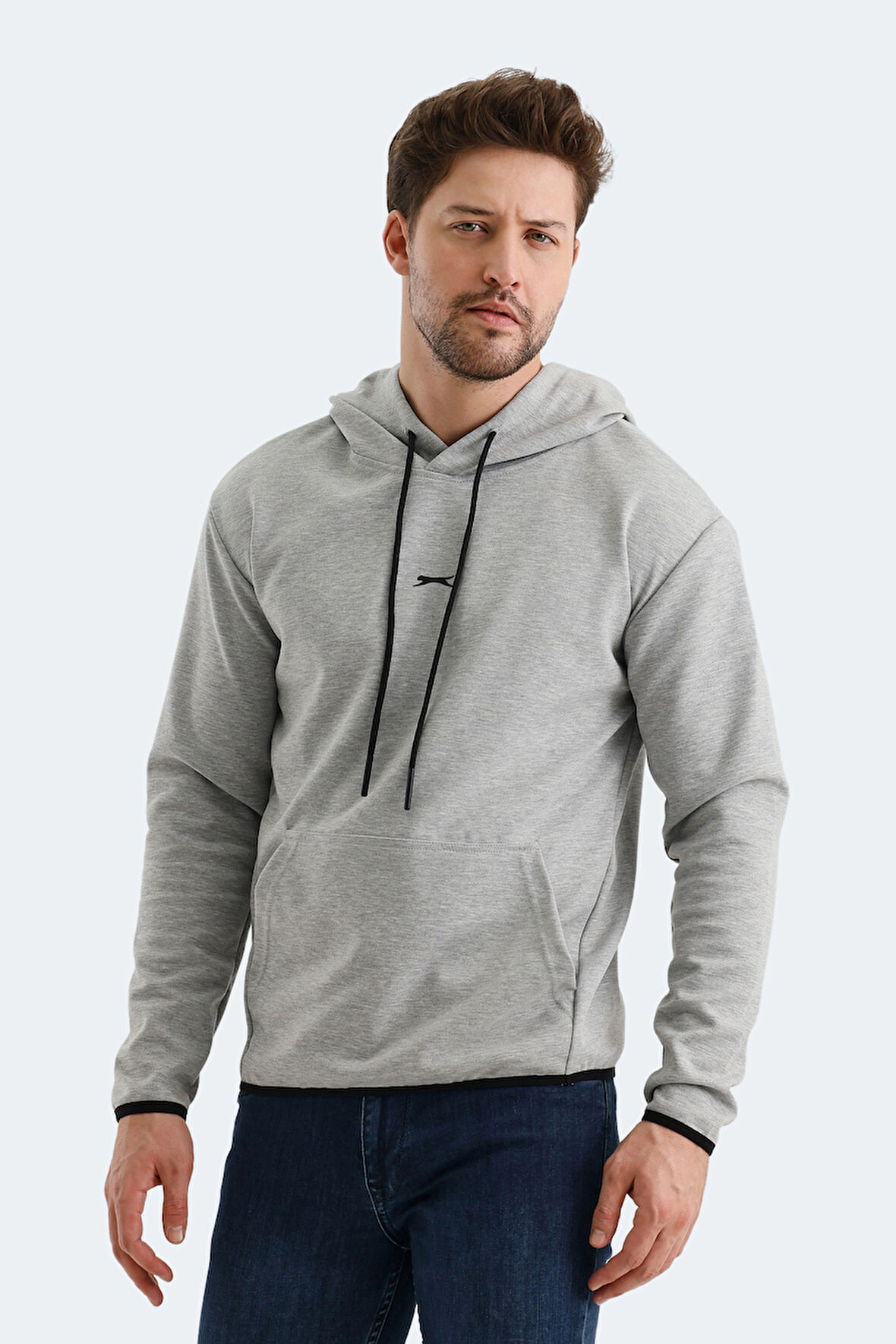 Slazenger VADIMIR Erkek Sweatshirt Gri