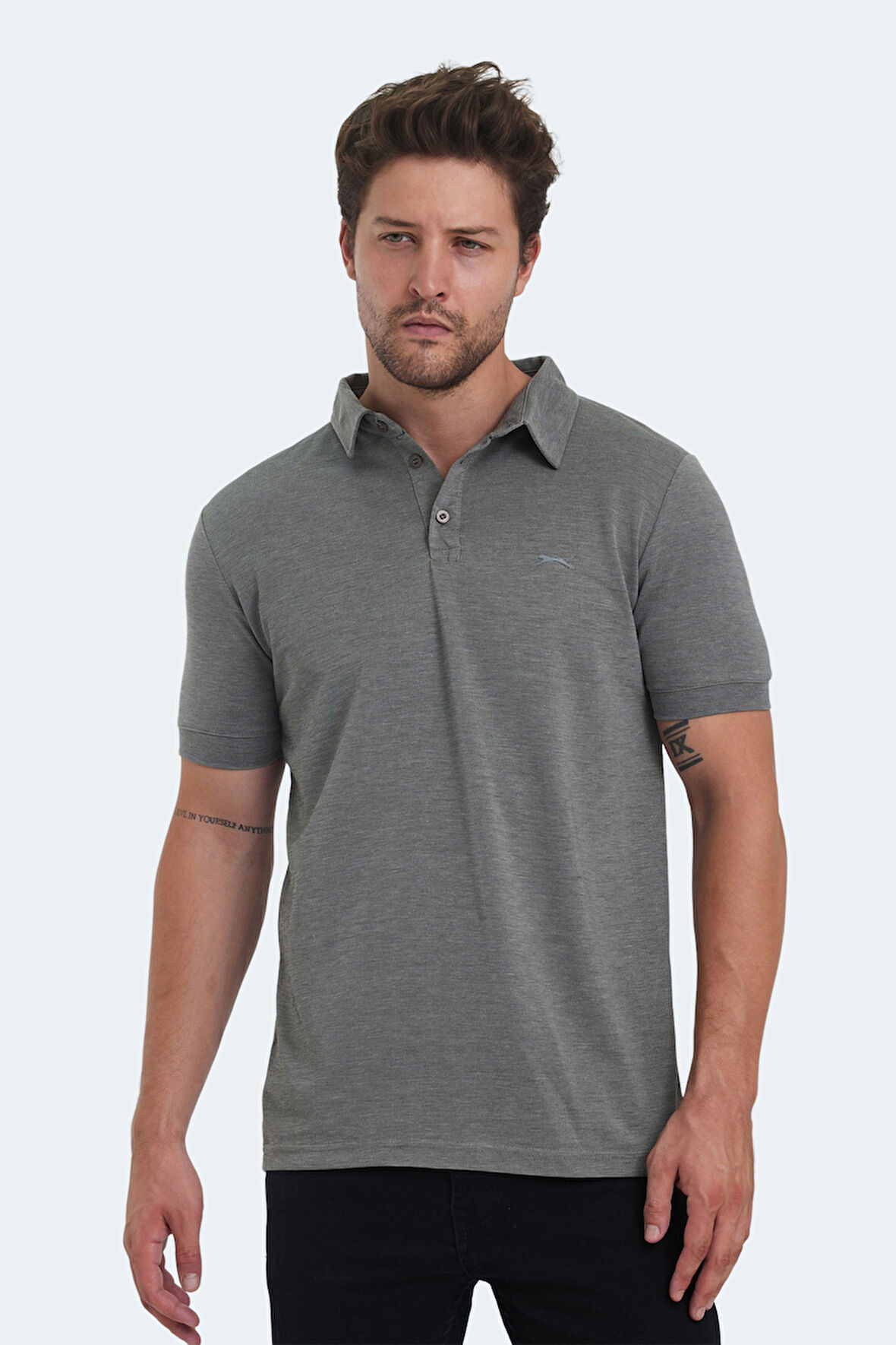 Slazenger KUGGA Erkek  Antrasit Tişört