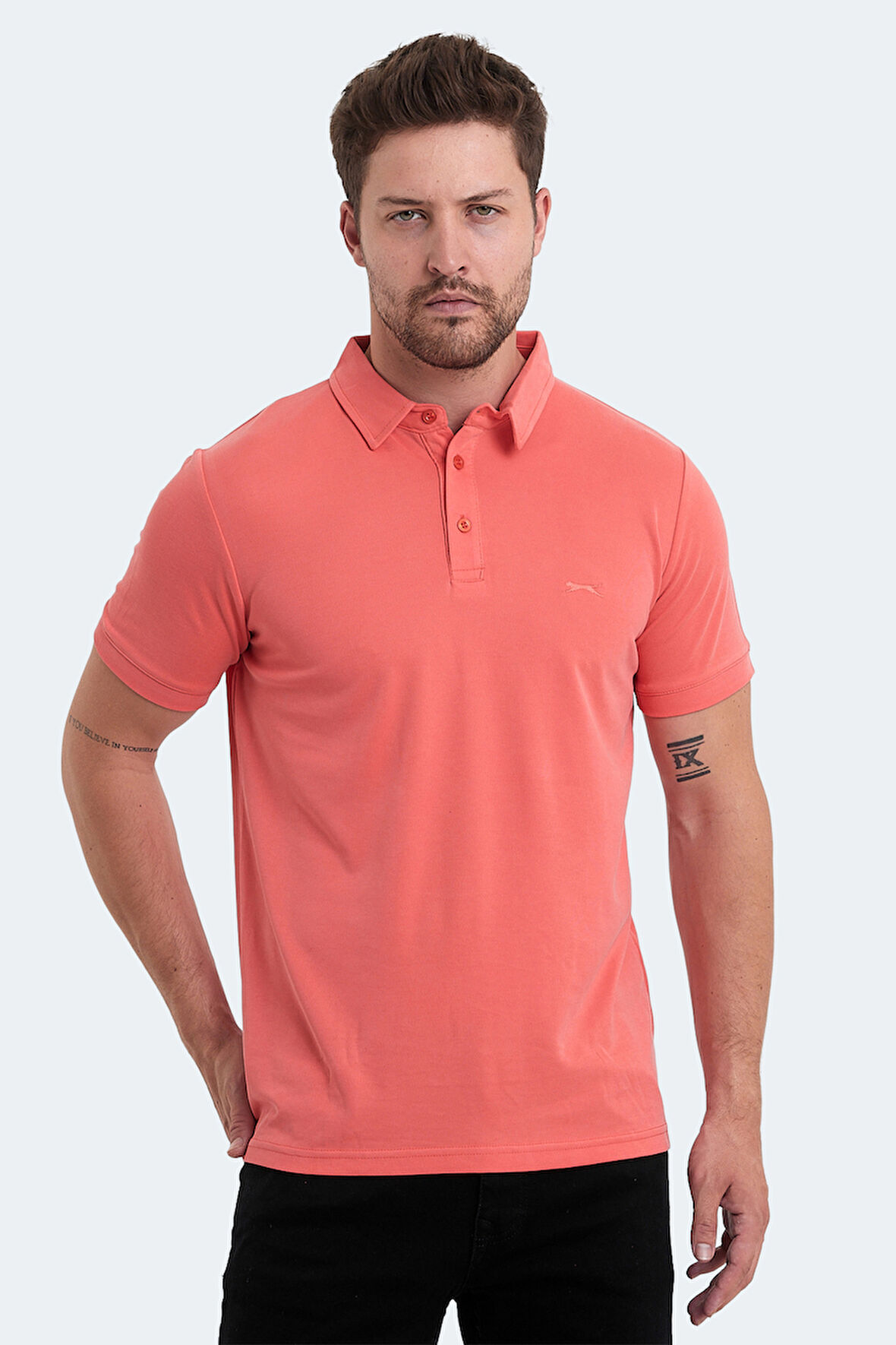 Slazenger KUGGA Erkek  Mercan Tişört