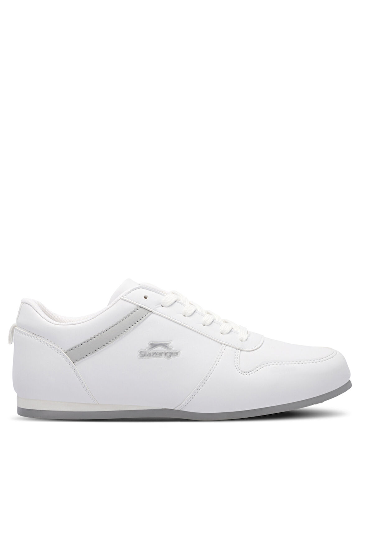 Slazenger LOTUS I Erkek  Beyaz / Gri Günlük Spor Ayakkabısı