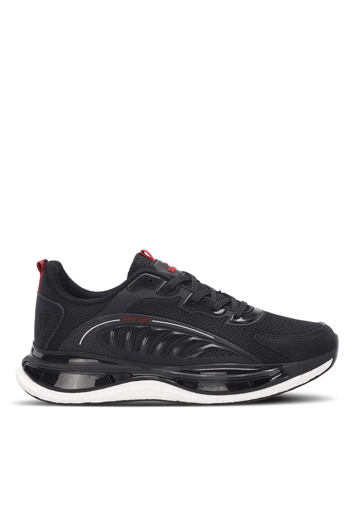 Slazenger ZEUS Erkek Sneaker Ayakkabı Siyah / Kırmızı