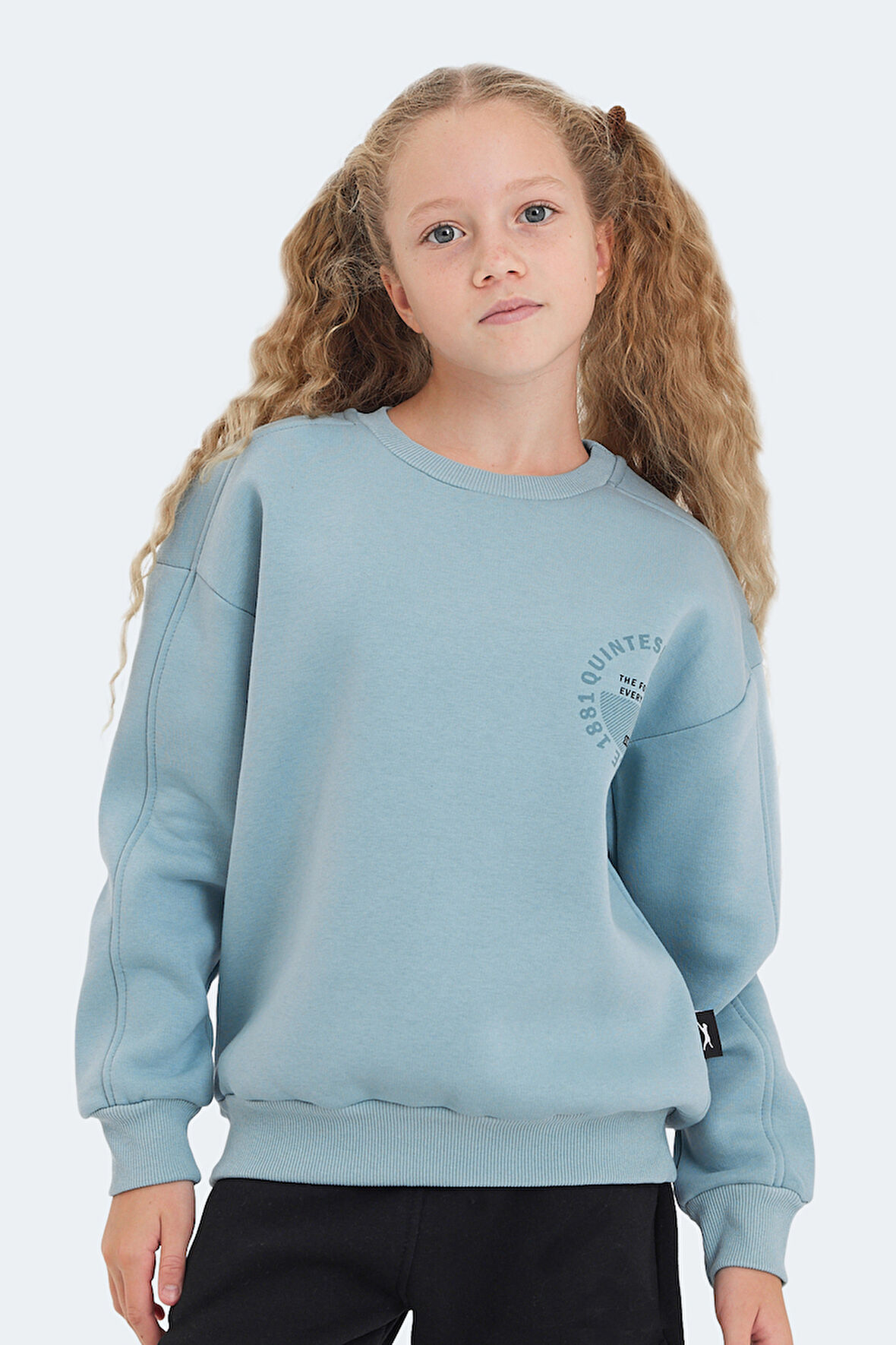 Slazenger LONE Çocuk  Mavi Sweatshirt