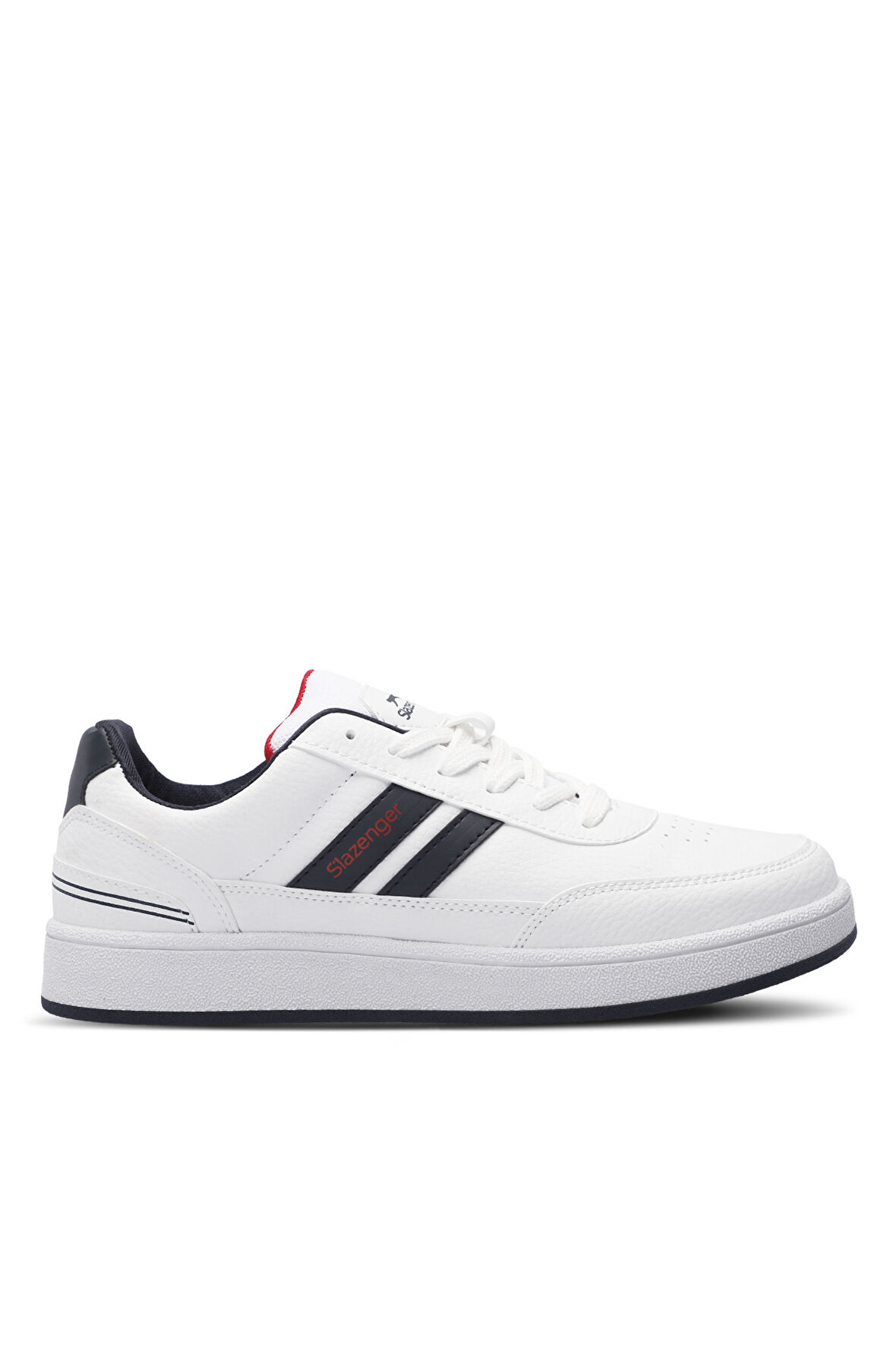 Slazenger MONET IN Kadın Sneaker Ayakkabı Beyaz / Lacivert / Kırmızı