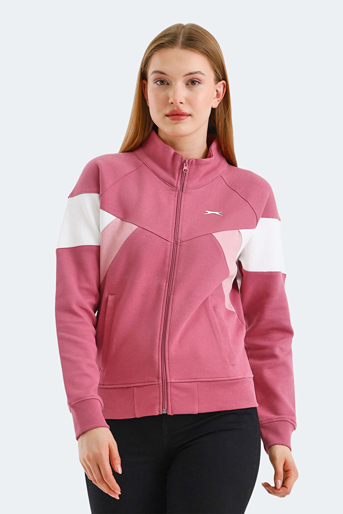 Slazenger VICTORY Kadın Sweatshirt Gül