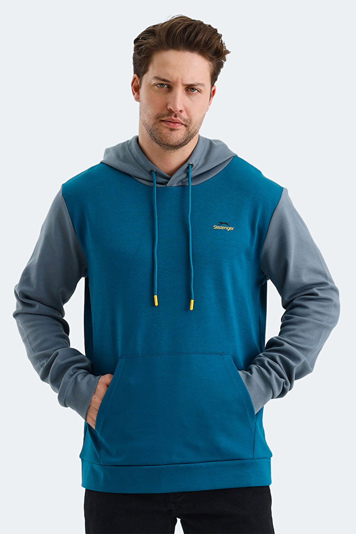 Slazenger VIOLA Erkek Sweatshirt Petrol