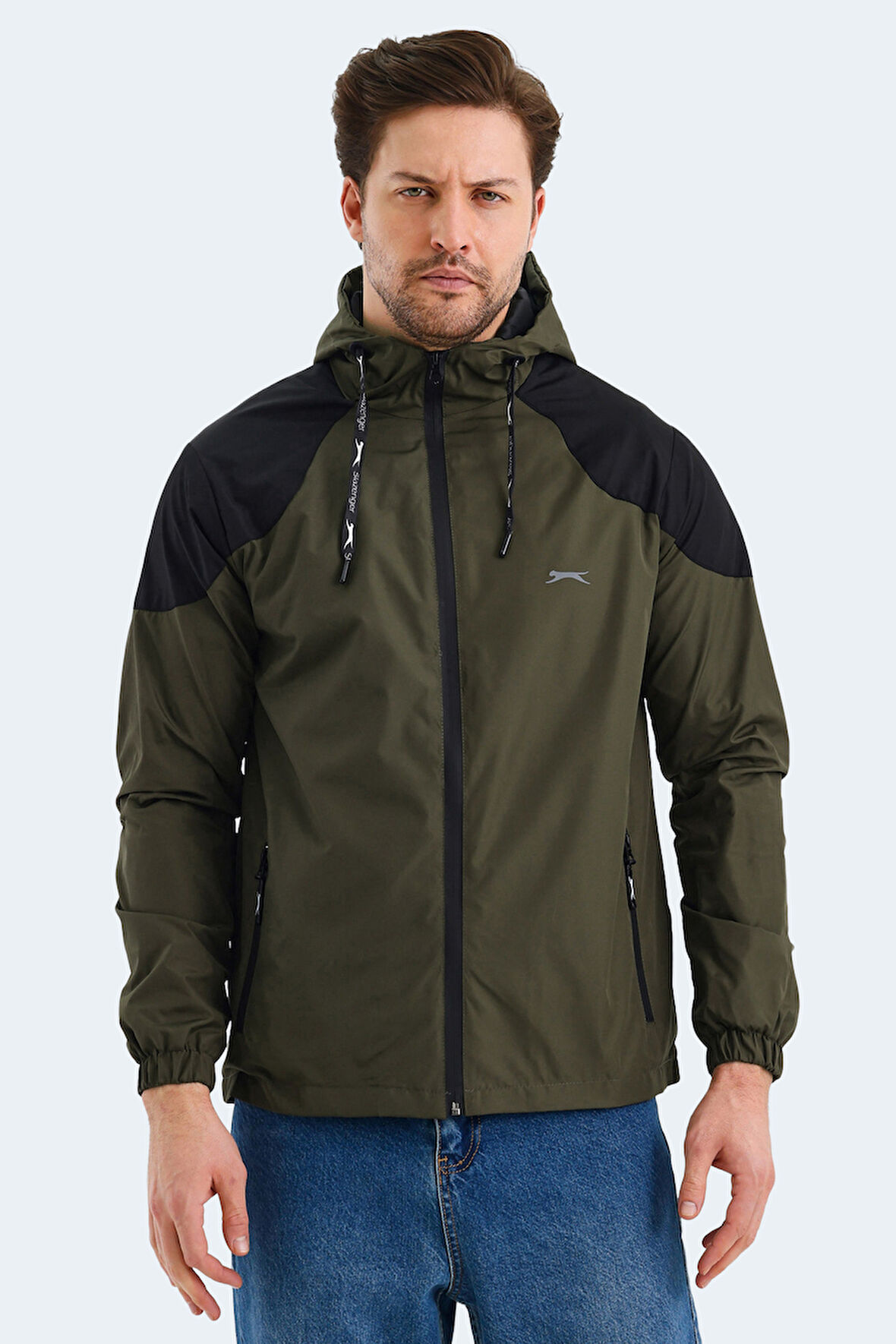 Slazenger NICHOL KTN Erkek Yağmurluk Haki