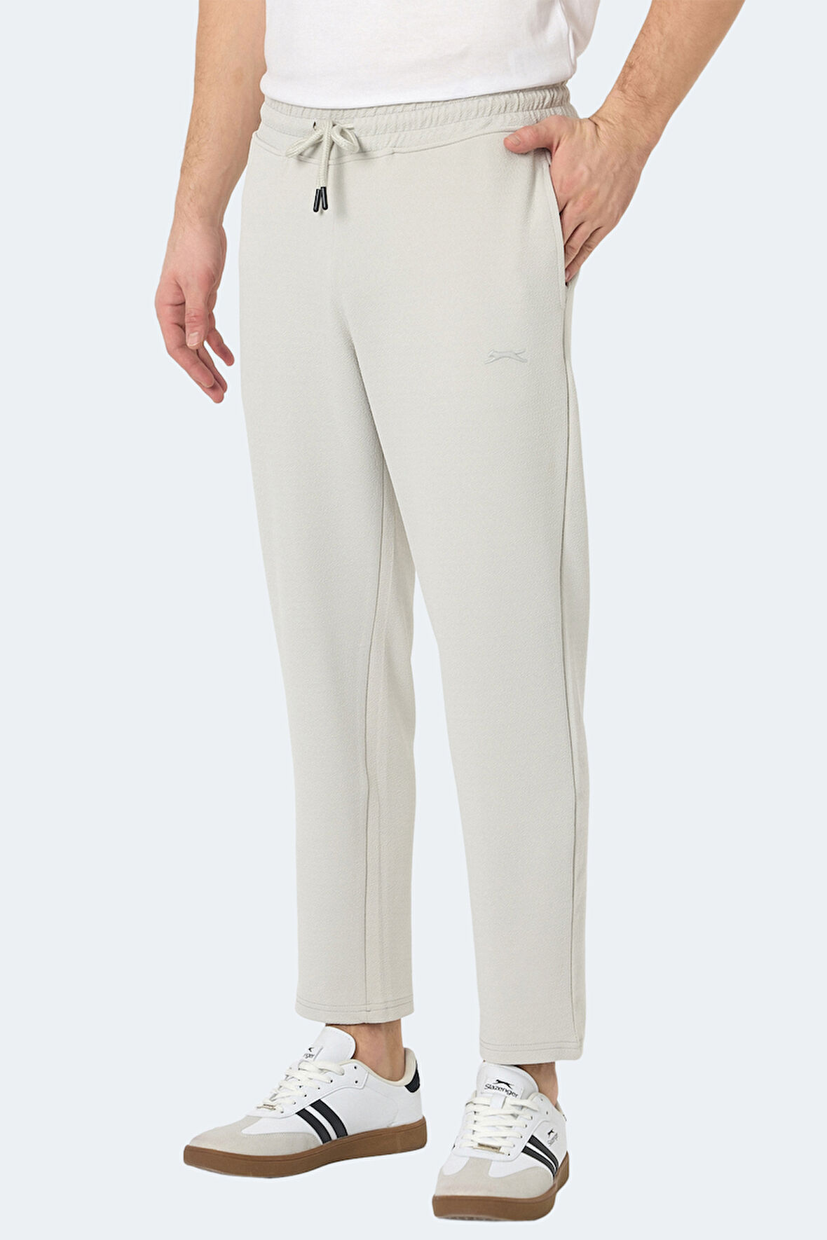 Slazenger BLITZ Erkek Cepli Gri Eşofman Altı