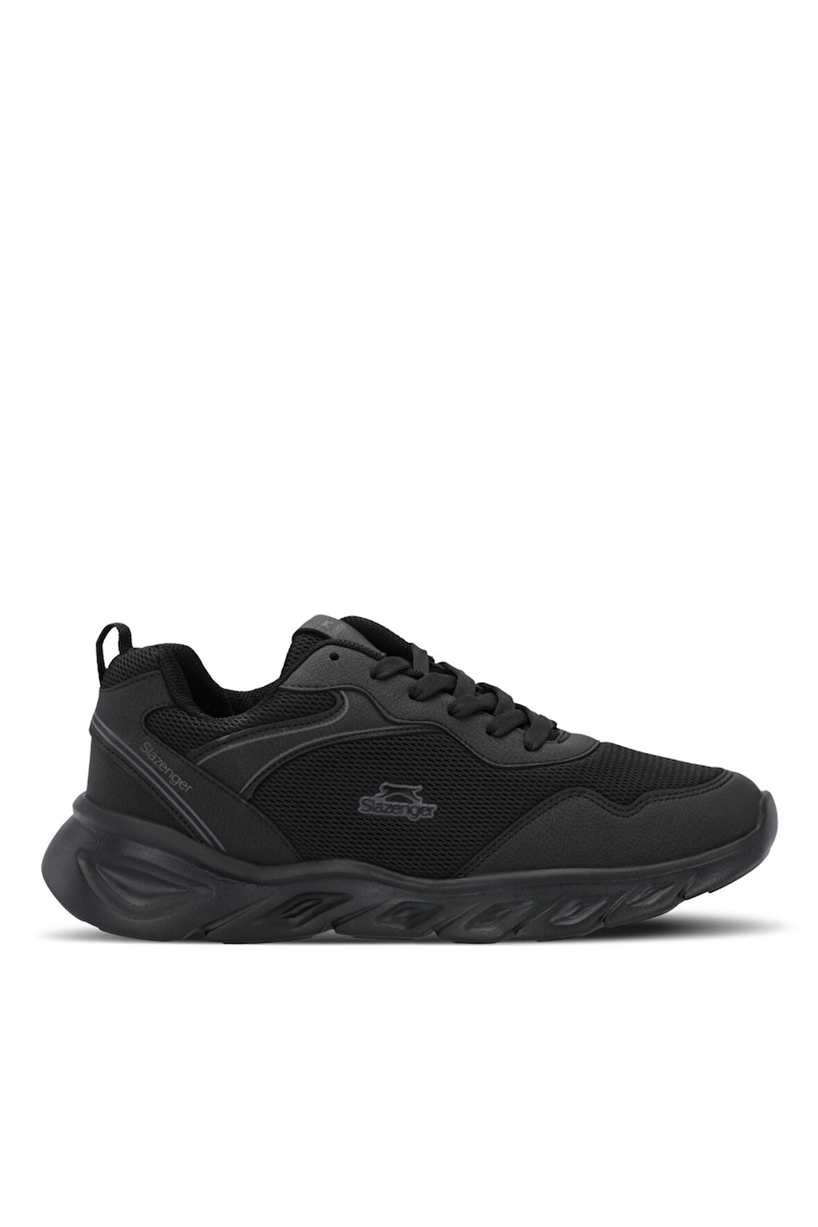 Slazenger ELON I Erkek Sneaker Ayakkabı Siyah / Siyah