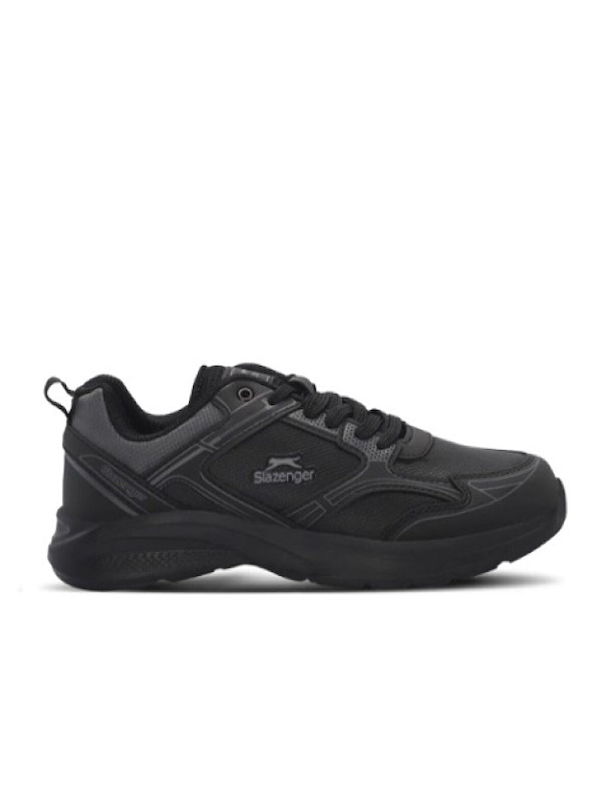 Slazenger Gima Unisex Sneaker Ayakkabı - Siyah - ST01855-Siyah-40