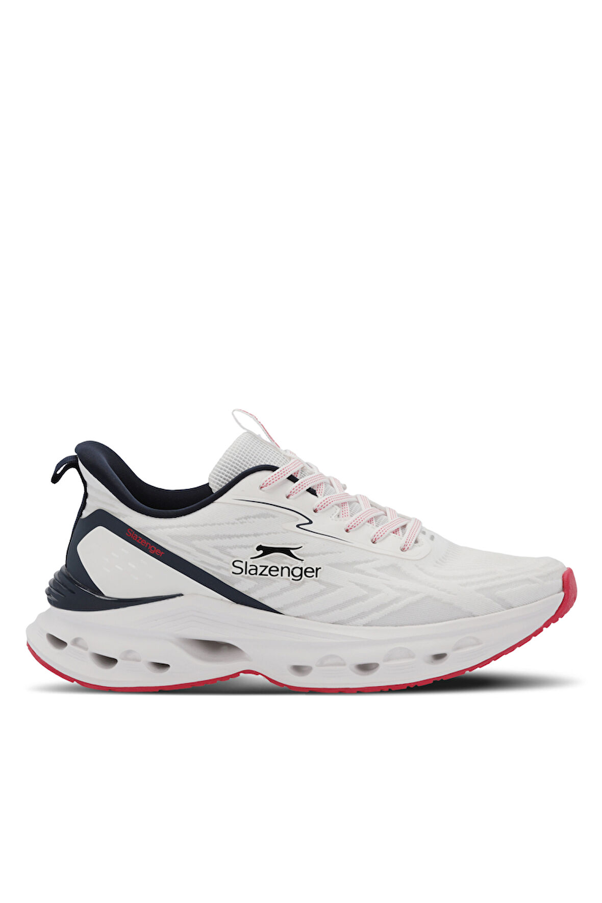 Slazenger WILLOW Erkek Sneaker Ayakkabı Beyaz / Lacivert / Kırmızı