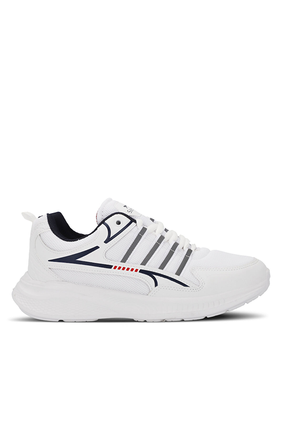 Slazenger MACELLAN Erkek Sneaker Ayakkabı Beyaz / Lacivert