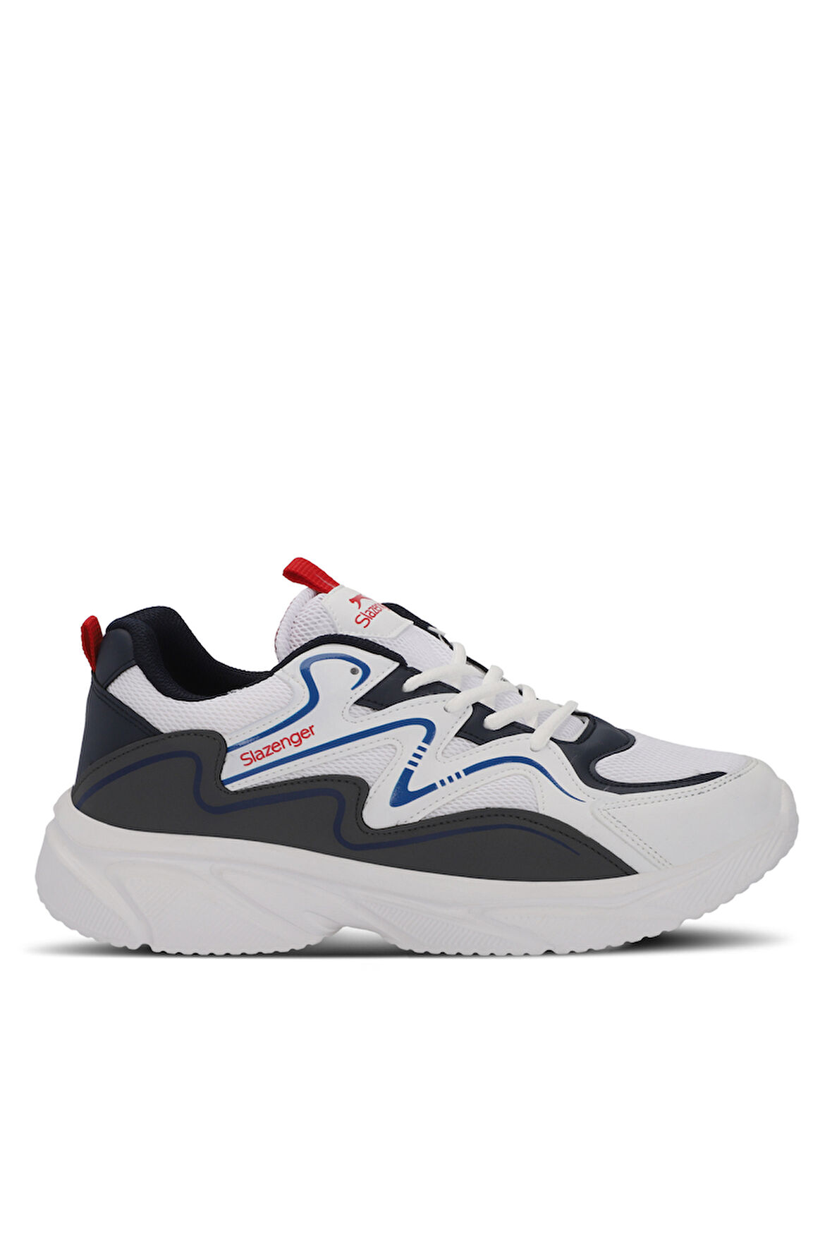 Slazenger MULTI I Erkek Sneaker Ayakkabı Beyaz / Lacivert