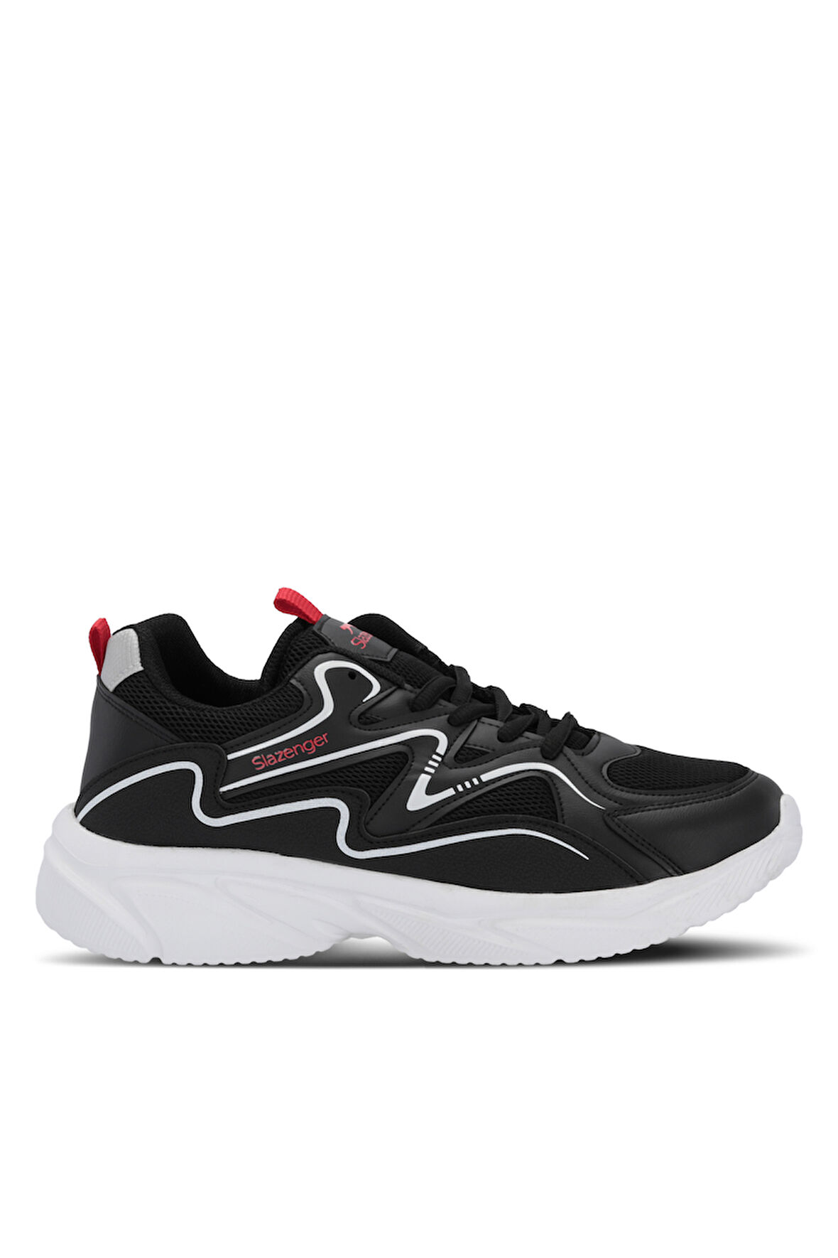 Slazenger MULTI I Erkek Sneaker Ayakkabı Siyah / Beyaz