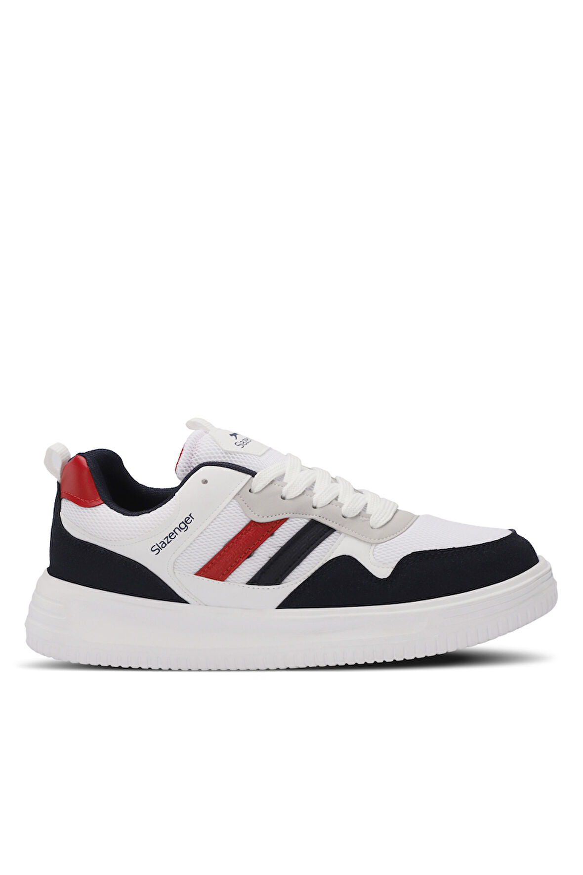 Slazenger MEGA I Erkek Sneaker Ayakkabı Beyaz / Lacivert