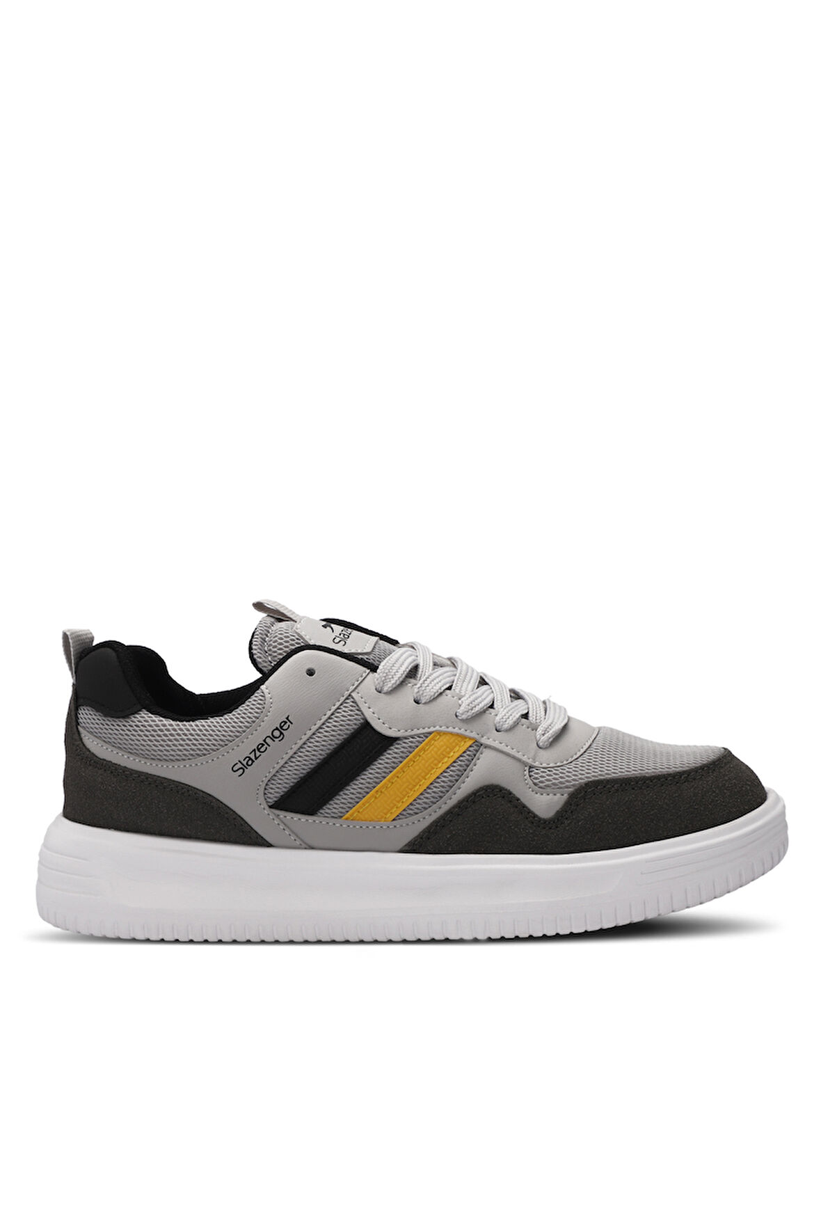 Slazenger MEGA I Erkek Sneaker Ayakkabı Gri / Sarı
