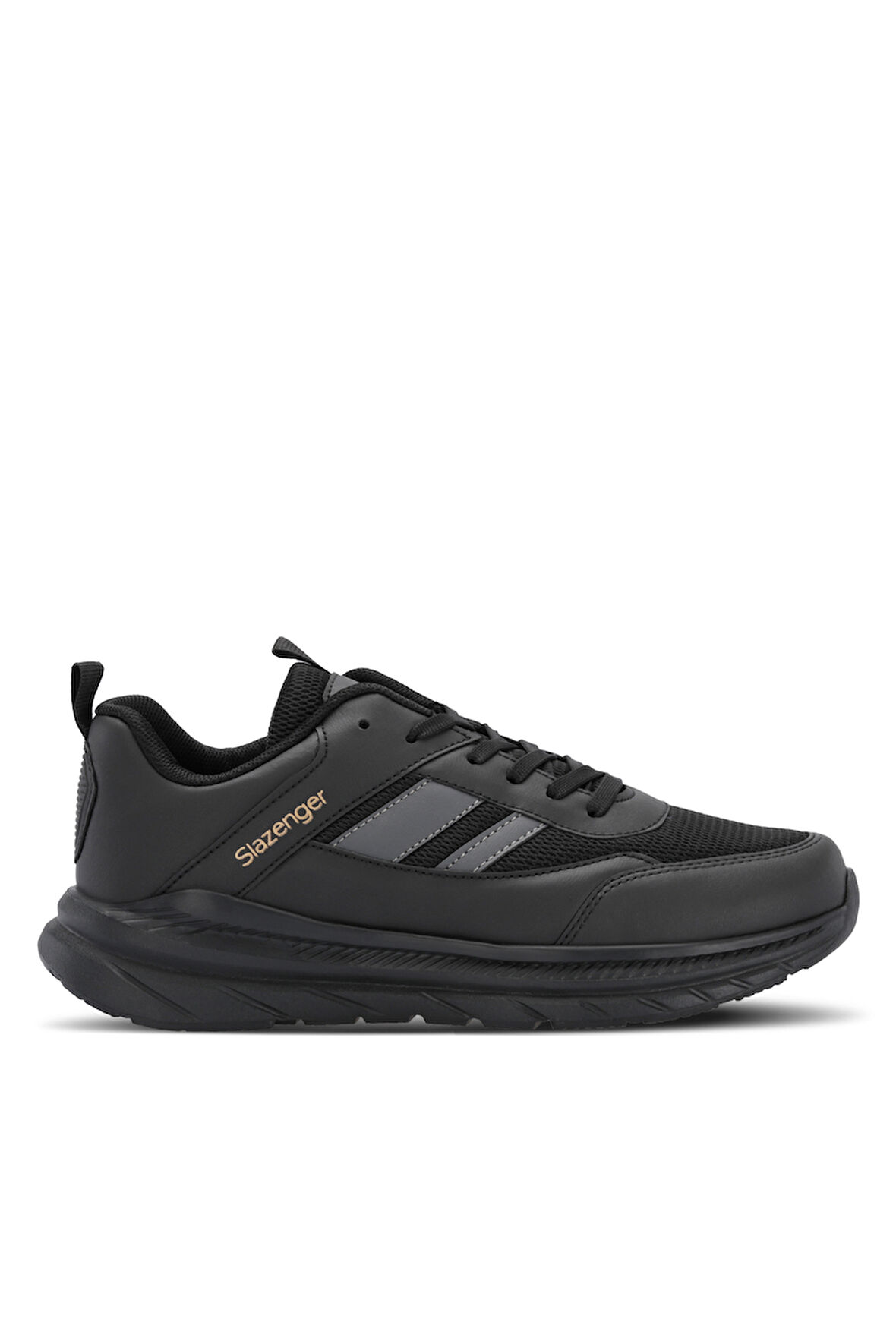 Slazenger ITUAN Erkek Sneaker Ayakkabı Siyah / Siyah