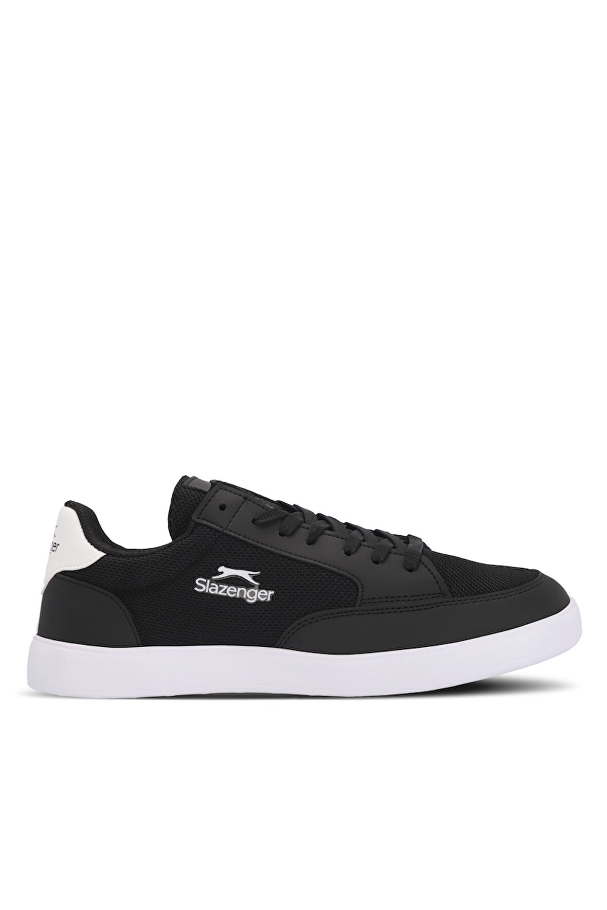 Slazenger FIDEL I Erkek Sneaker Ayakkabı Siyah / Beyaz