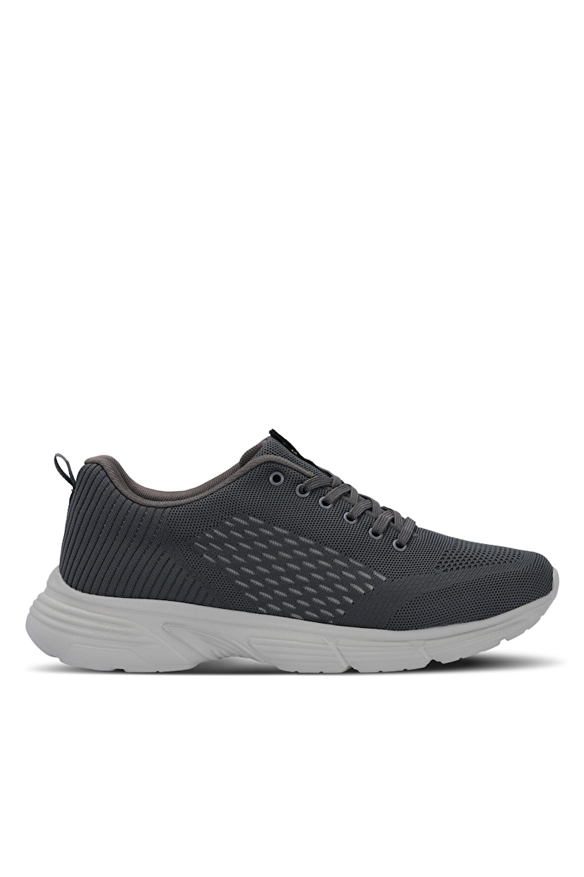 Slazenger LEVER I Büyük Beden Erkek Sneaker Ayakkabı Koyu Gri