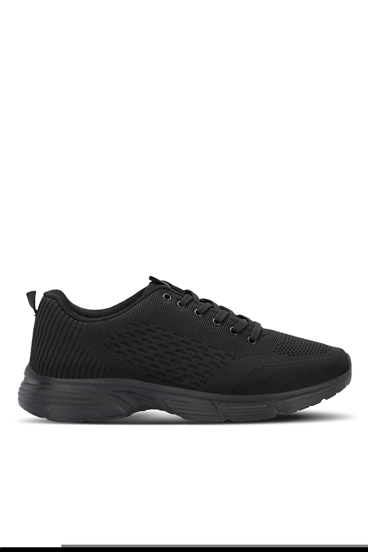 Slazenger LEVER I Büyük Beden Erkek Sneaker Ayakkabı Siyah / Siyah