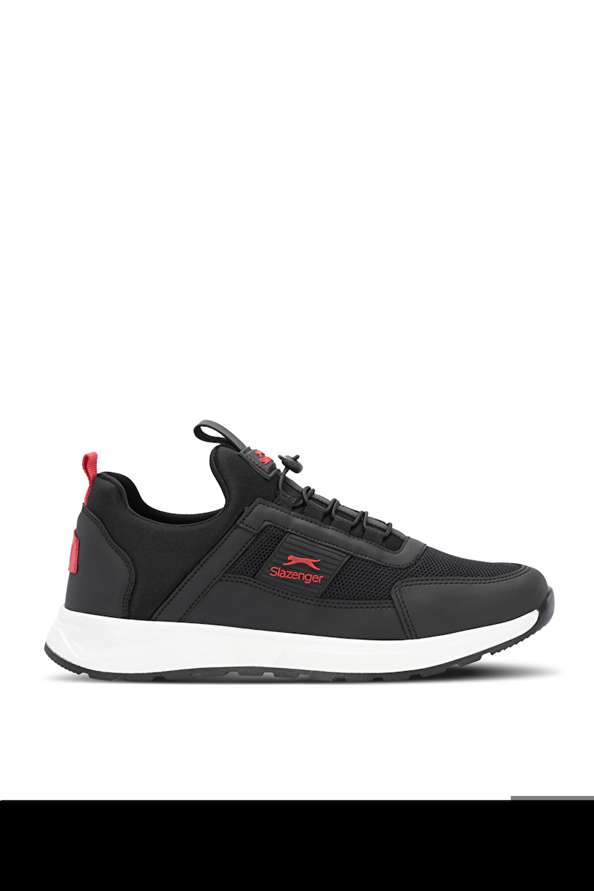 Slazenger TADDEO I Kadın Sneaker Ayakkabı Siyah / Kırmızı