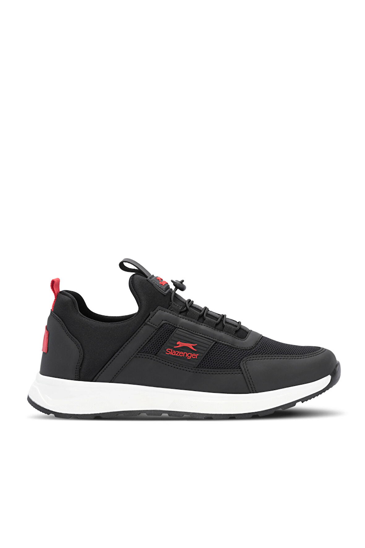 Slazenger TADDEO I Kadın Sneaker Ayakkabı Siyah / Kırmızı