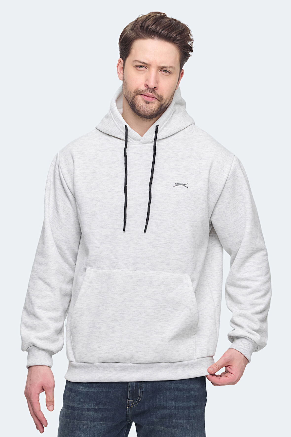 Slazenger KICKSON IN Erkek  Koyu Gri Sweatshirt
