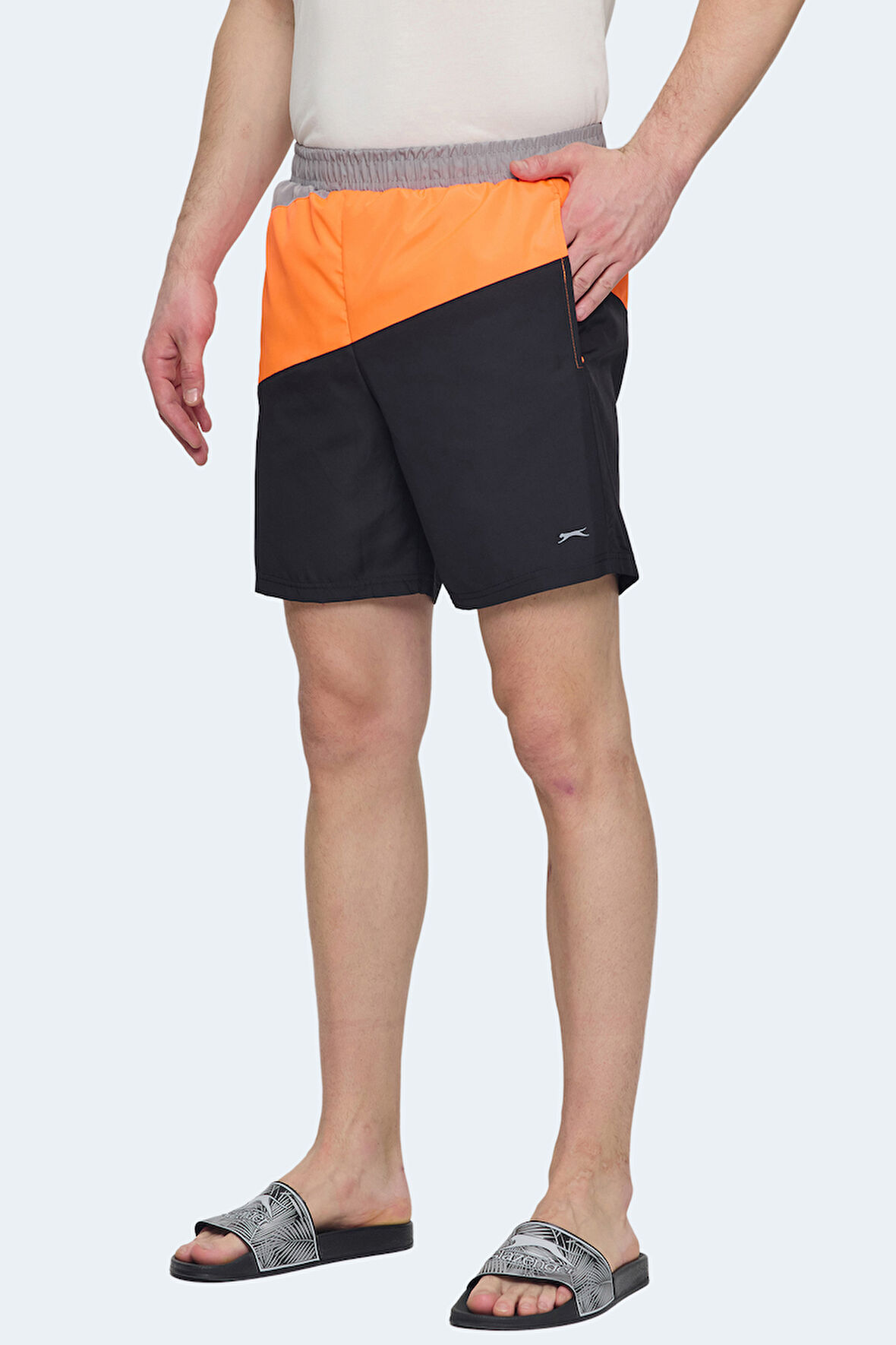 Slazenger ROHAN Erkek  Siyah / Turuncu Mayo