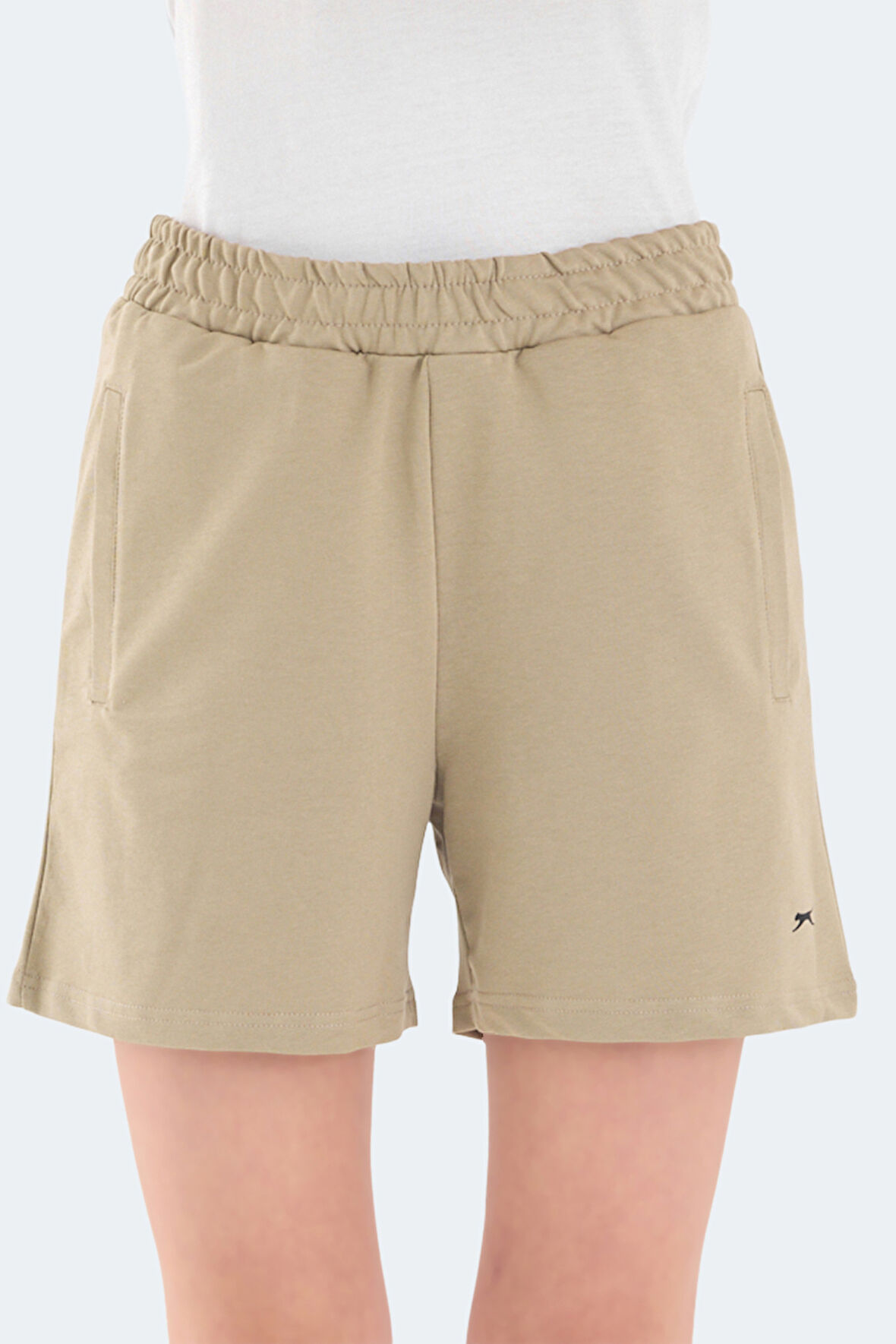 Slazenger RAMLAH I Kadın Cepli Bej Şort