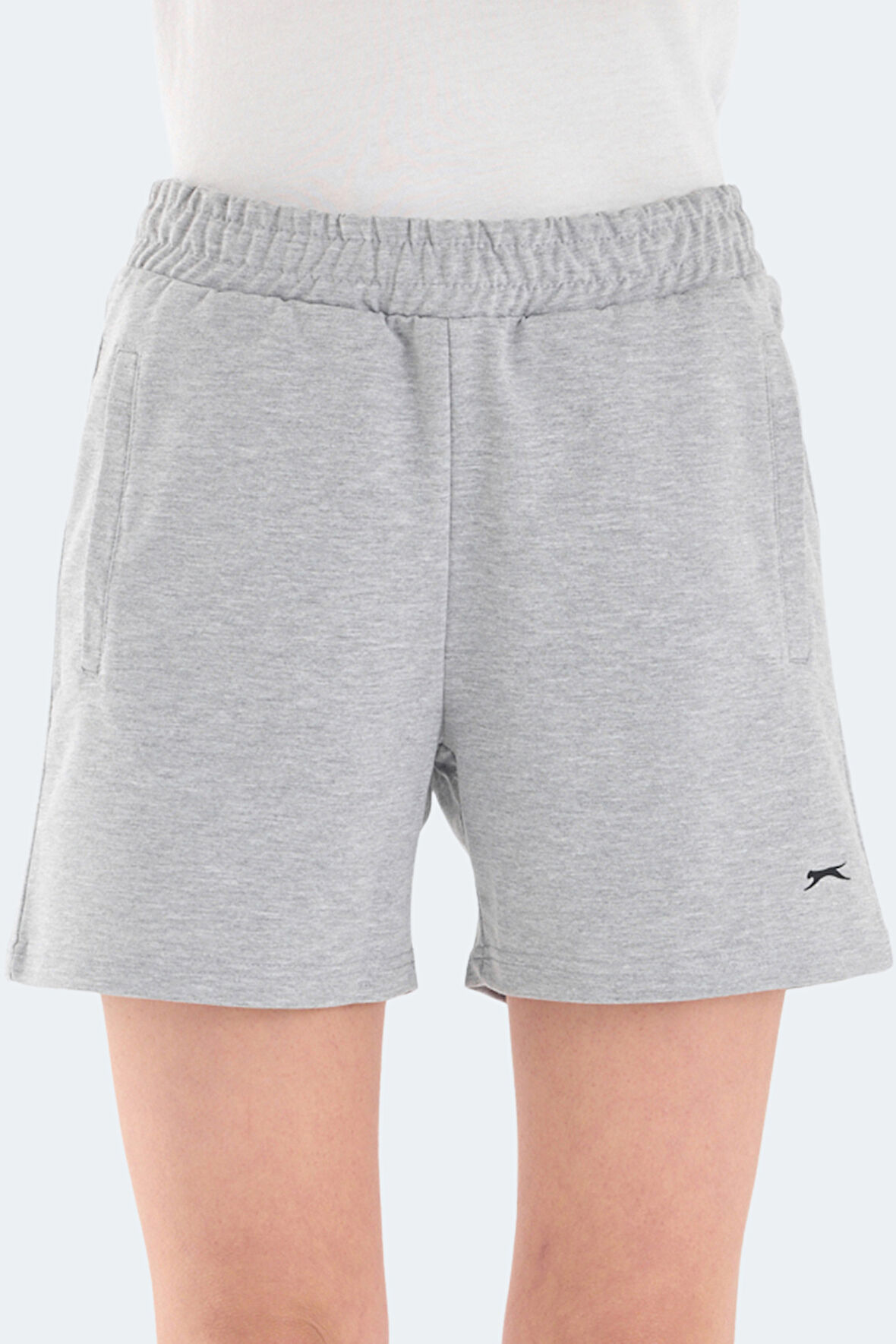 Slazenger RAMLAH I Kadın Cepli Gri Şort