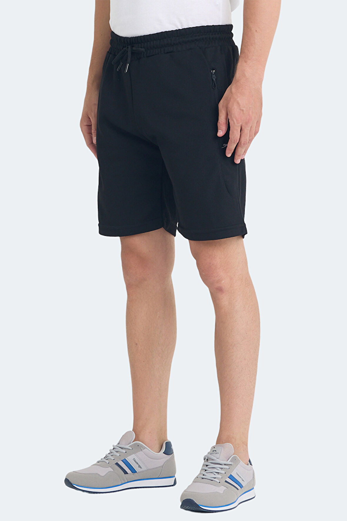 Slazenger KANANI I Erkek Cepli Siyah Şort