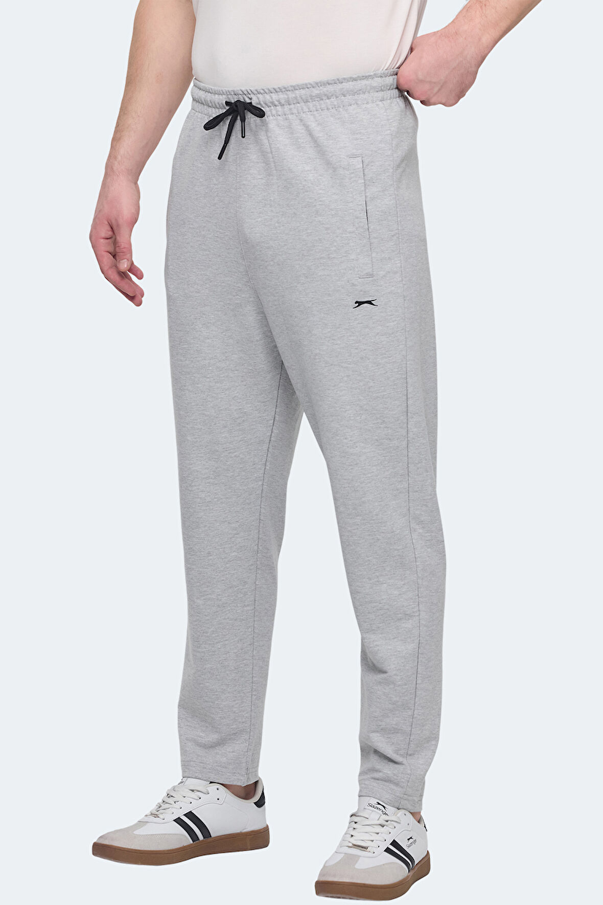 Slazenger JERRY NRM Erkek Cepli Gri Eşofman Altı