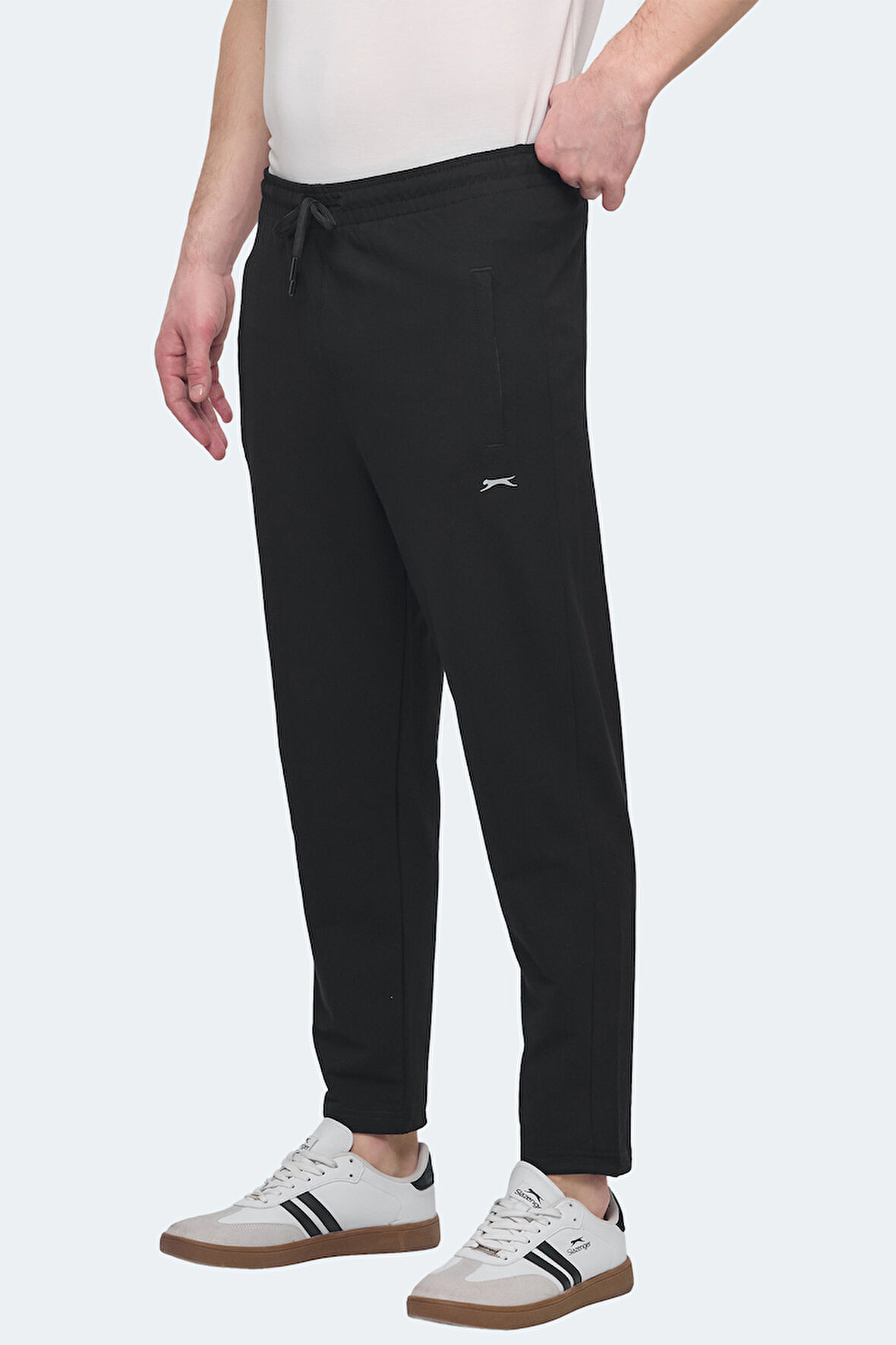 Slazenger JERRY NRM Erkek Cepli Siyah Eşofman Altı