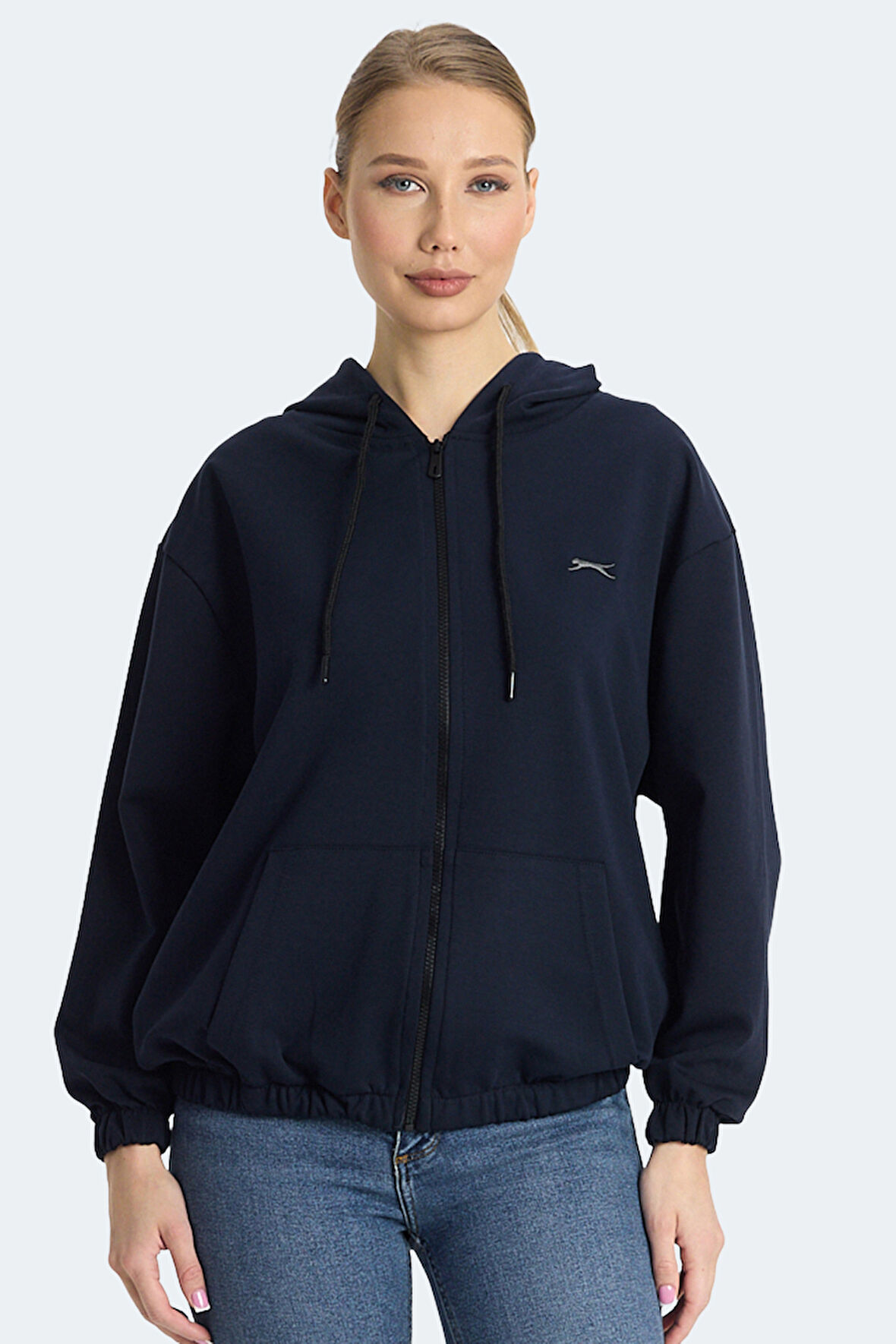 Slazenger KIMBERLEY Kadın Sweatshirt Lacivert