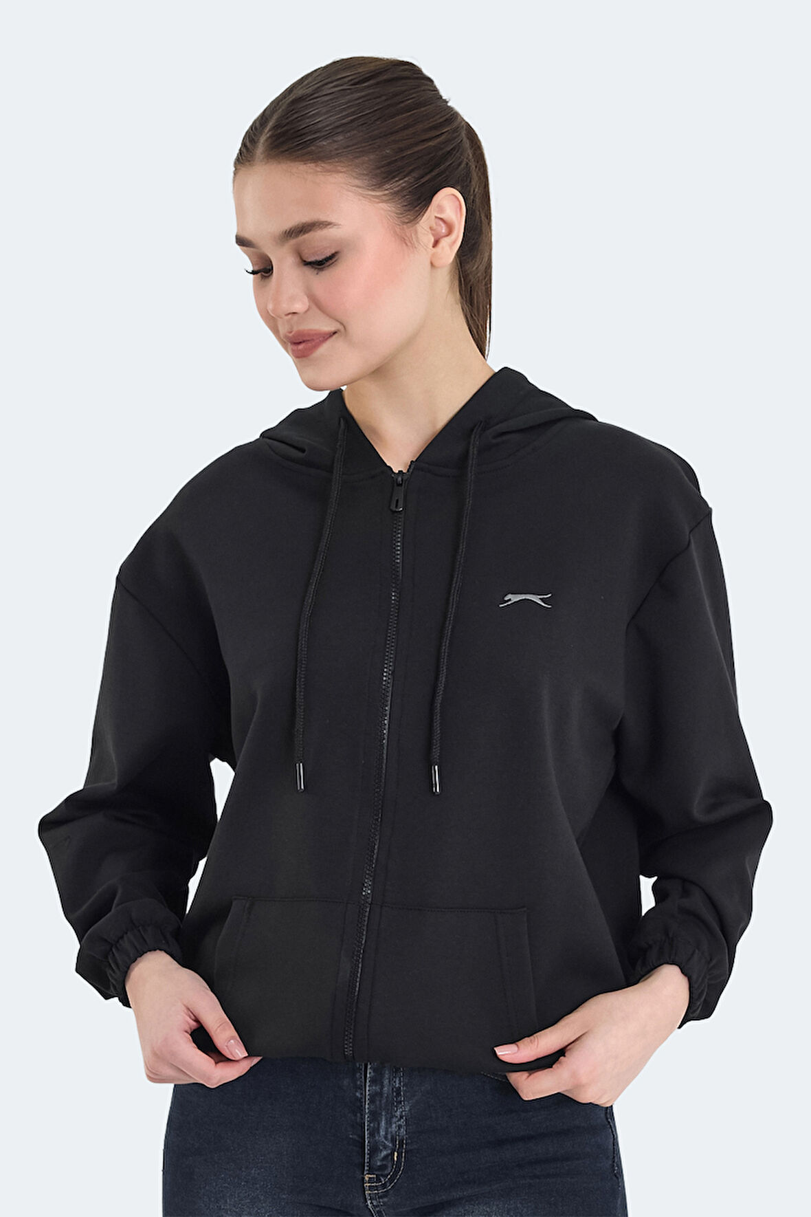 Slazenger KIMBERLEY IN Kadın  Siyah Sweatshirt