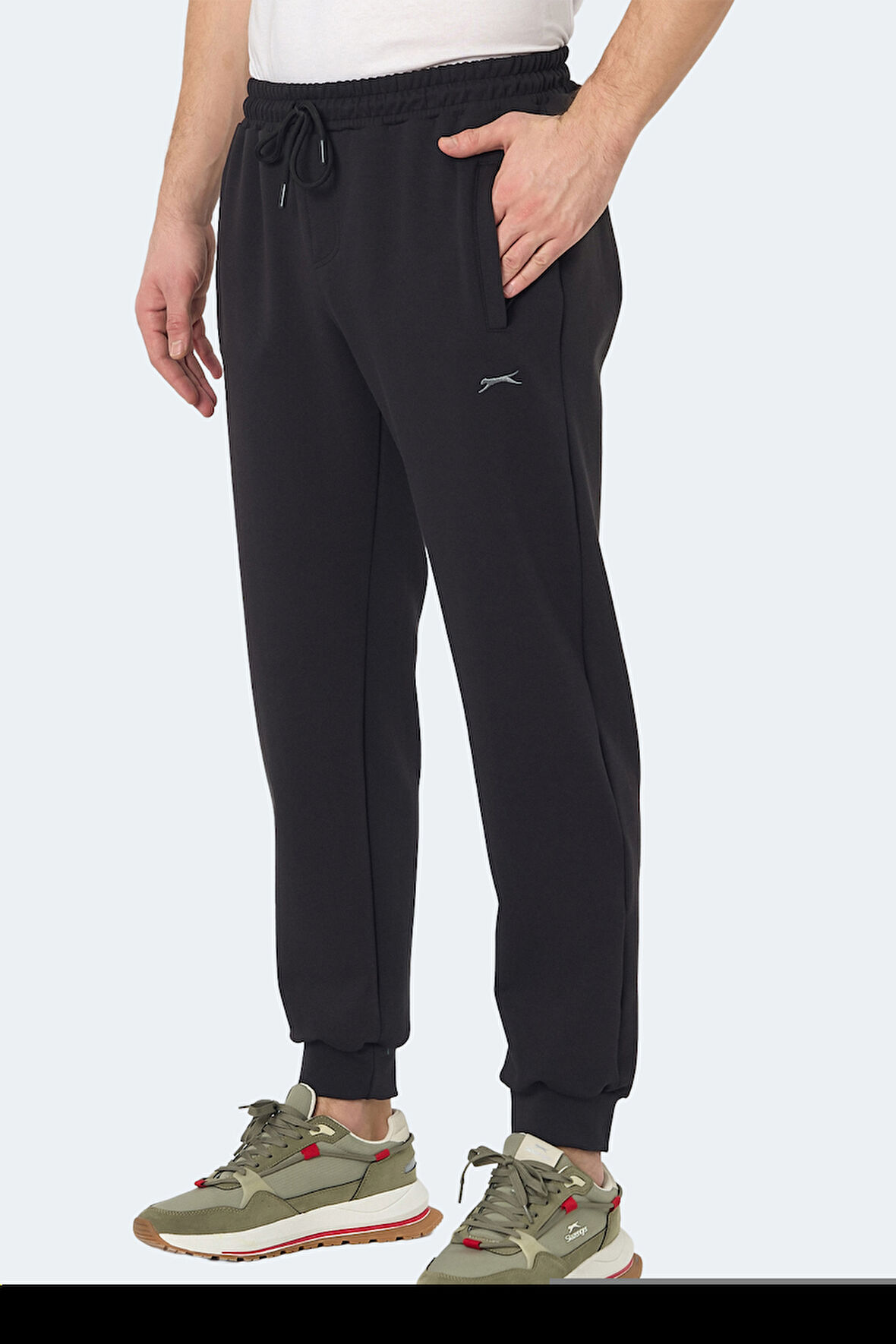 Slazenger KIWI IN Erkek  Siyah Eşofman Altı
