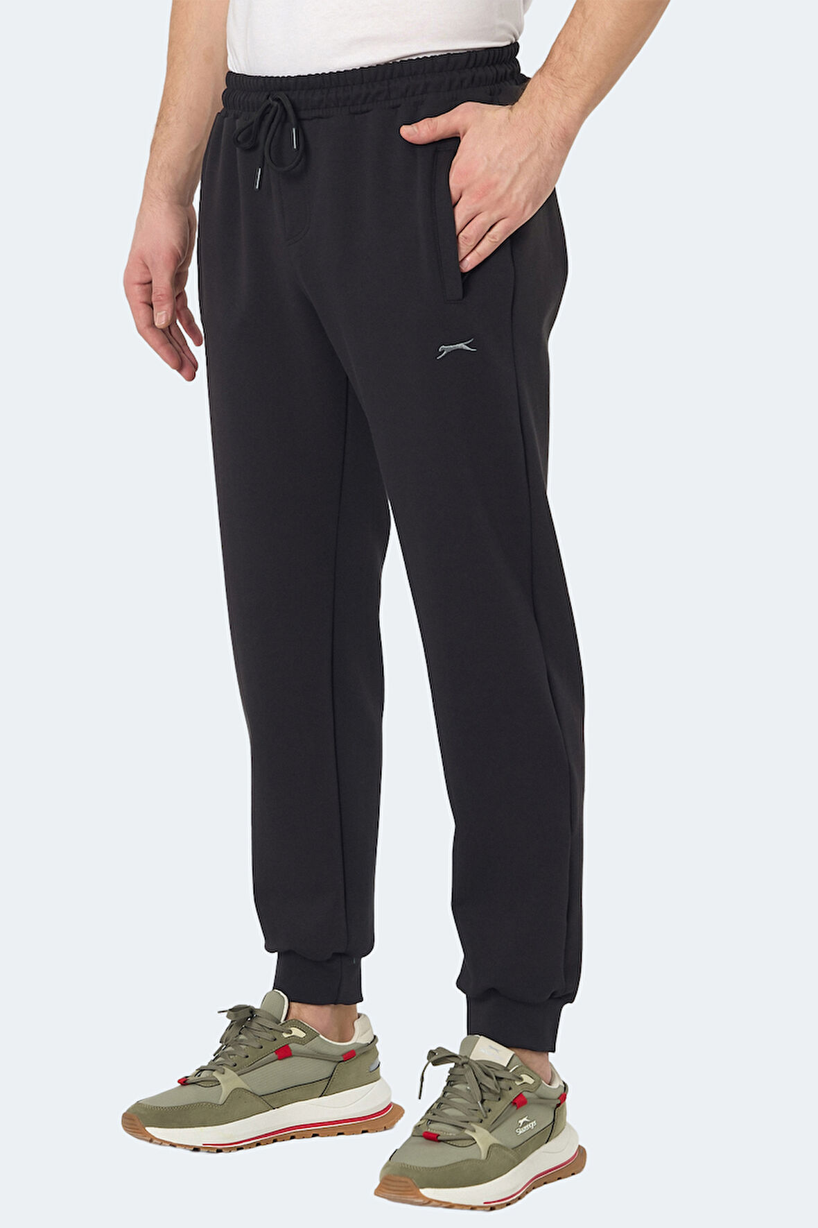 Slazenger KIWI IN Erkek  Siyah Eşofman Altı