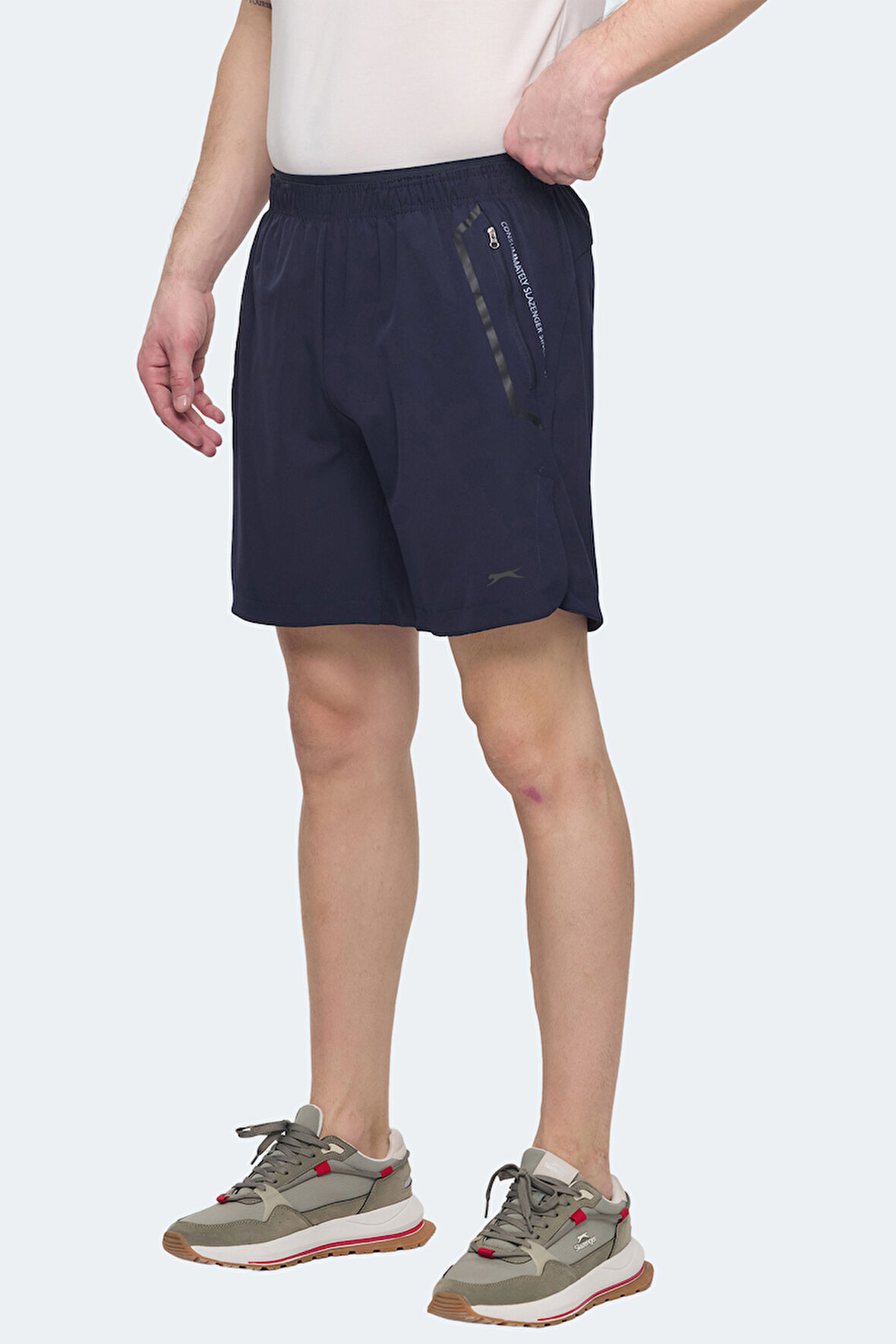 Slazenger VIKTOR Erkek Cepli Lacivert Şort