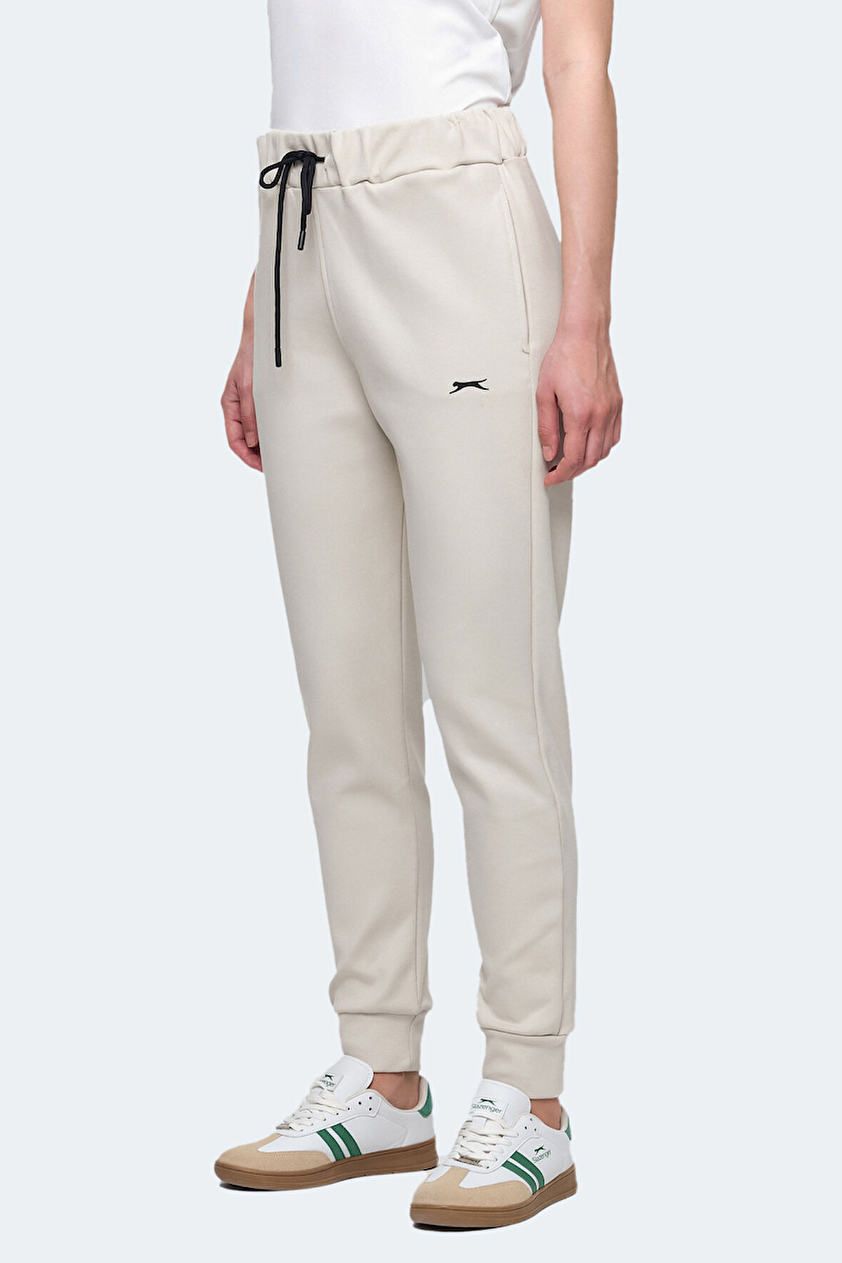 Slazenger VETERAN RBN Kadın Eşofman Altı Ekru