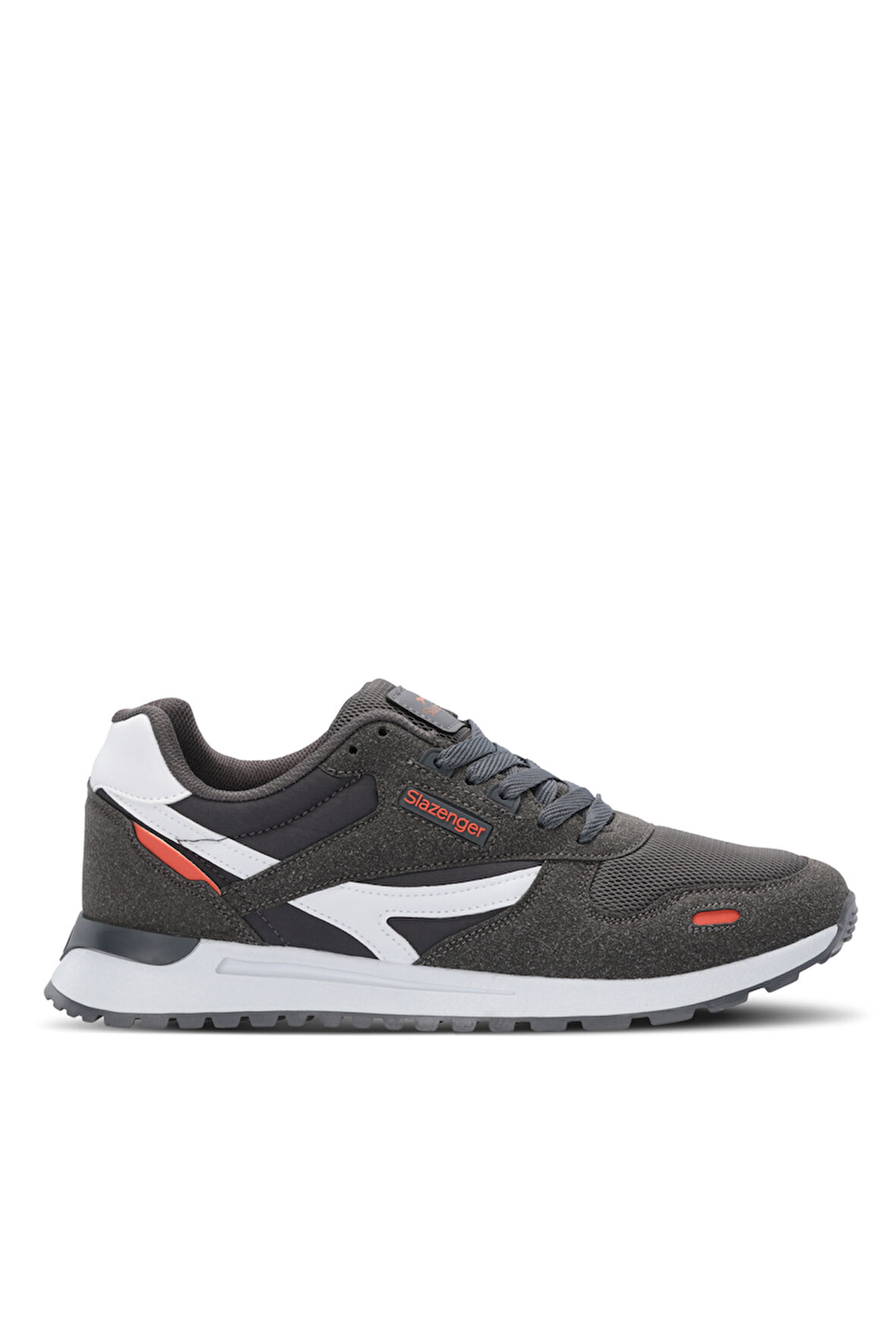 Slazenger OPTIMAX I Erkek  Koyu Gri Günlük Spor Ayakkabısı