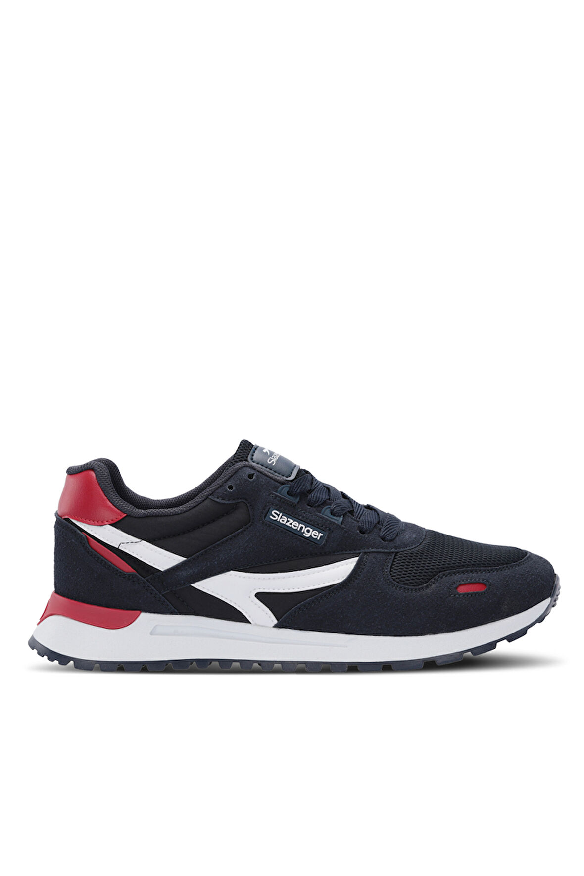 Slazenger OPTIMAX I Erkek  Lacivert / Kırmızı Günlük Spor Ayakkabısı