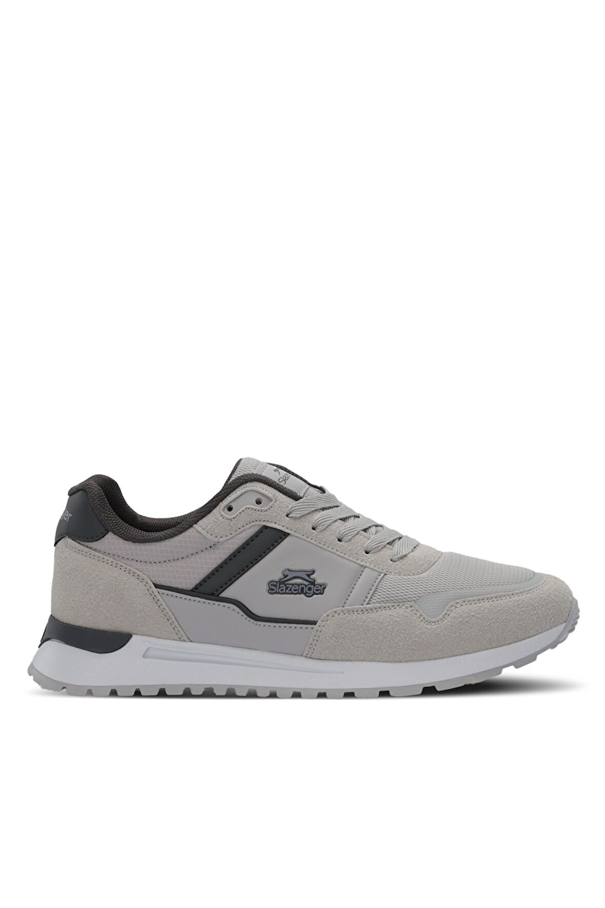 Slazenger OBSESSION I Erkek  Gri / Koyu Gri Günlük Spor Ayakkabısı