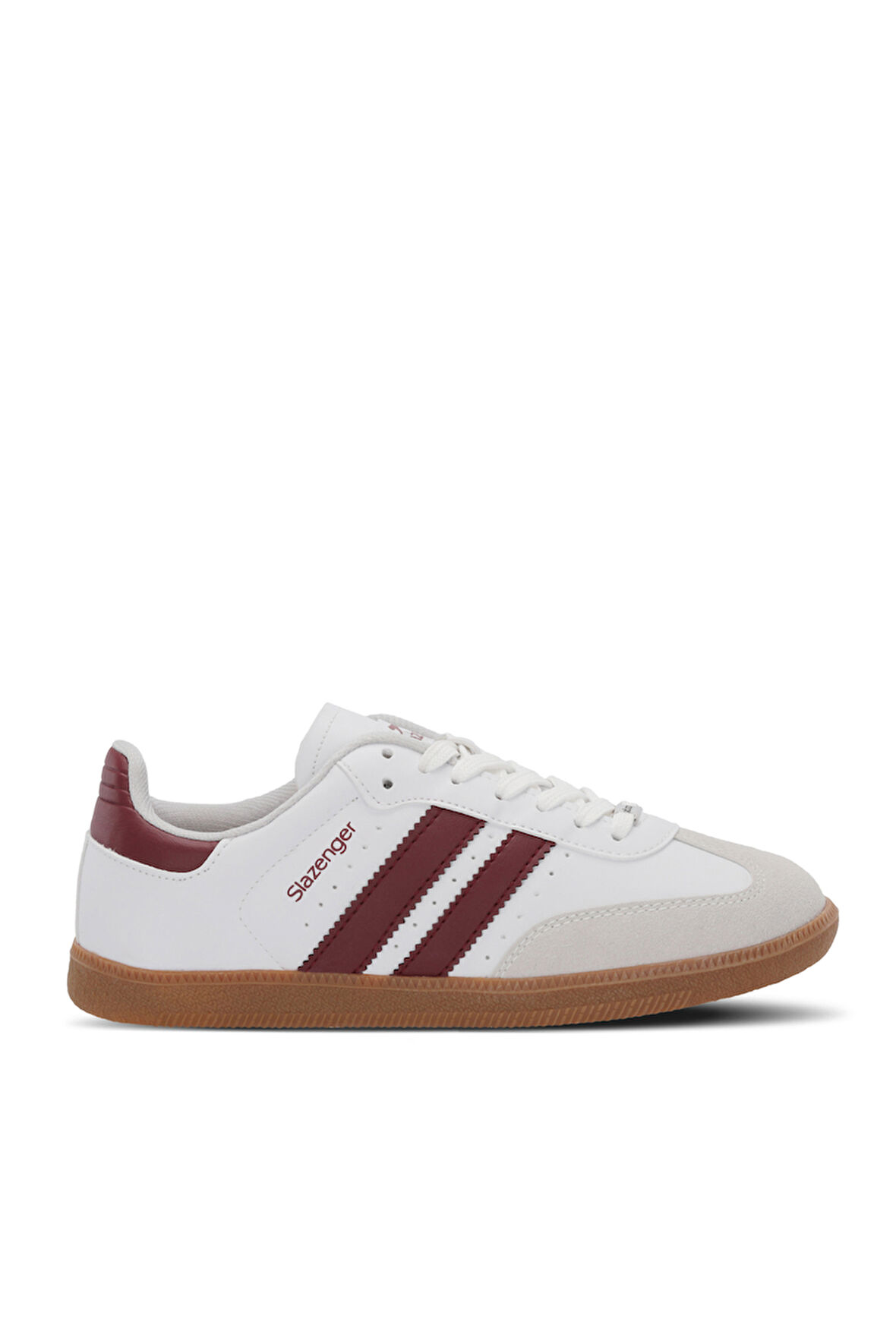 Slazenger PING Kadın  Beyaz / Bordo Günlük Spor Ayakkabısı