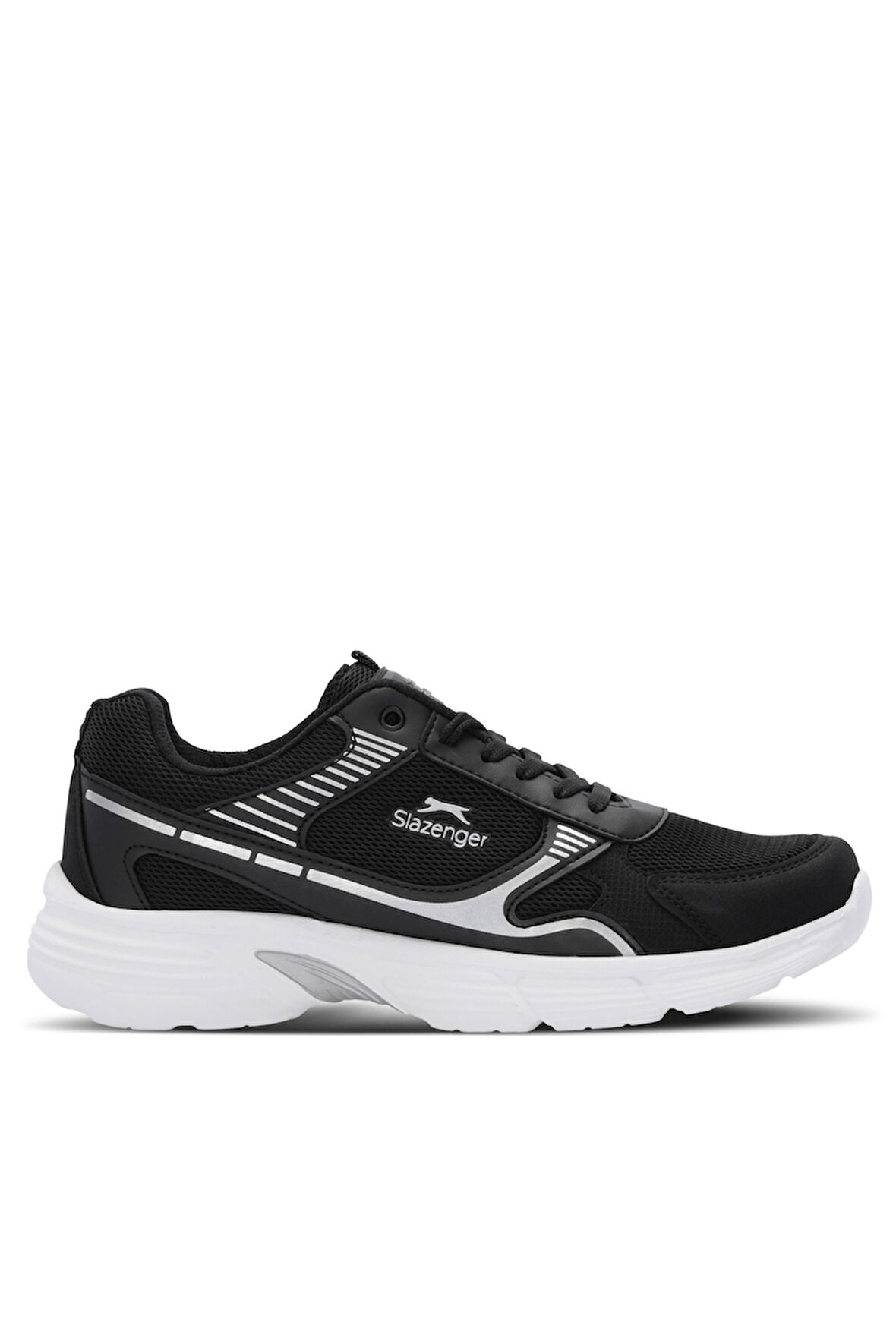 Slazenger MIRAGE I Büyük Beden Erkek  Siyah / Beyaz Koşu & Yürüyüş Spor Ayakkabısı
