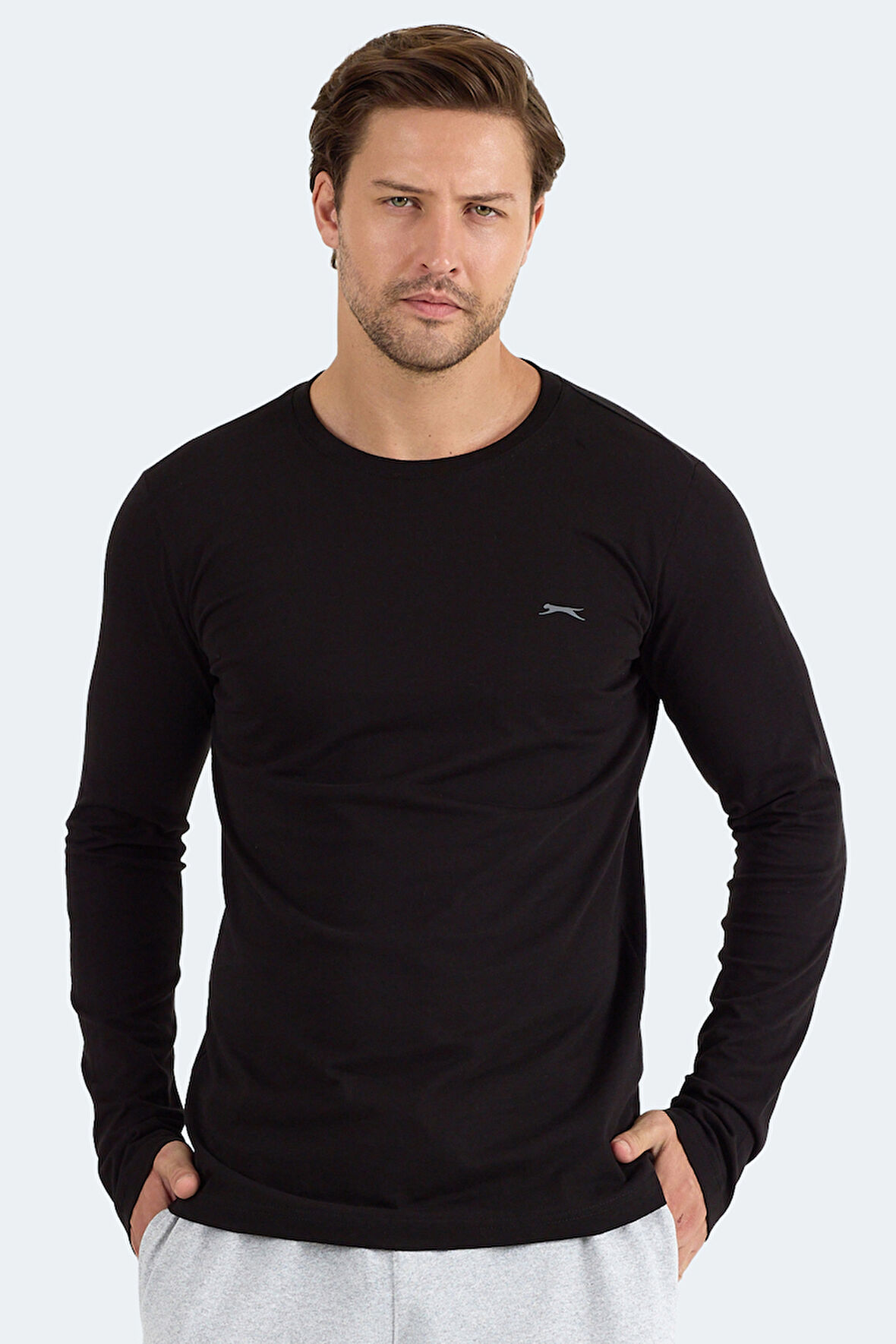 Slazenger ROVER Erkek  Siyah Sweatshirt