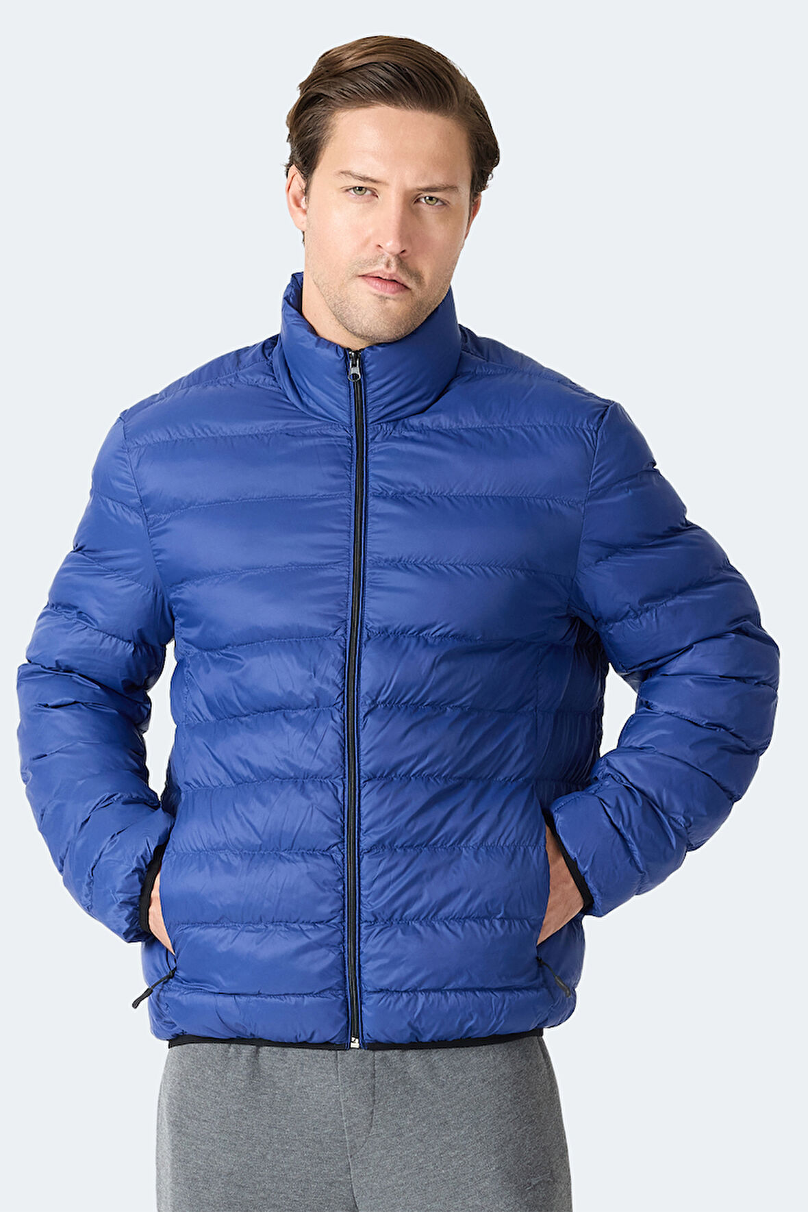 Slazenger BRAUM Erkek  Saks Mavi Mont & Kaban
