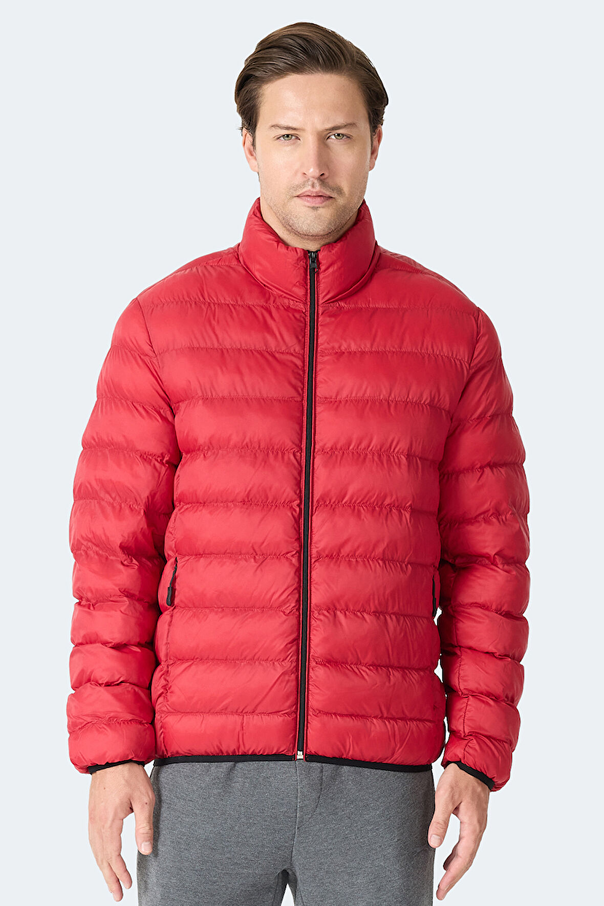 Slazenger BRAUM Erkek  Kırmızı Mont & Kaban