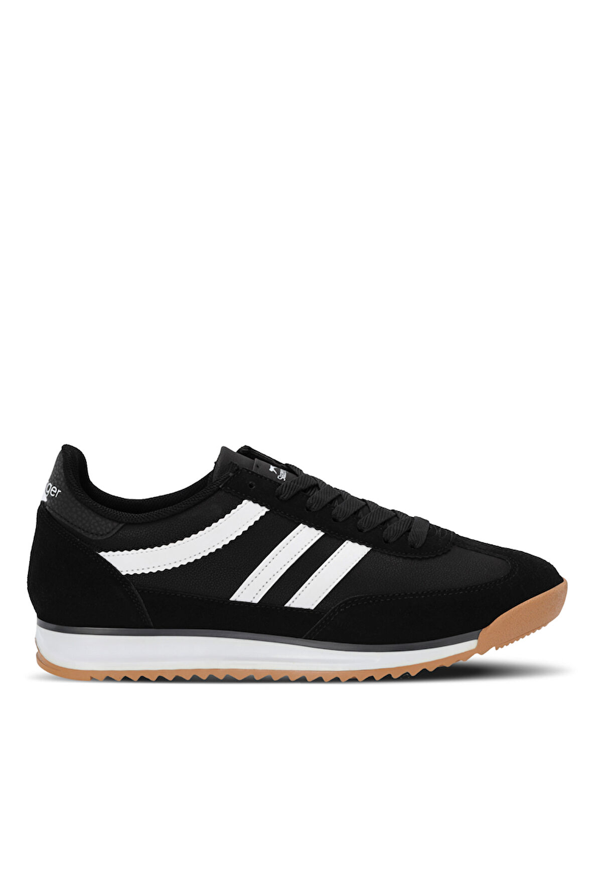 Slazenger OXYGEN I Erkek  Siyah / Beyaz Günlük Spor Ayakkabısı