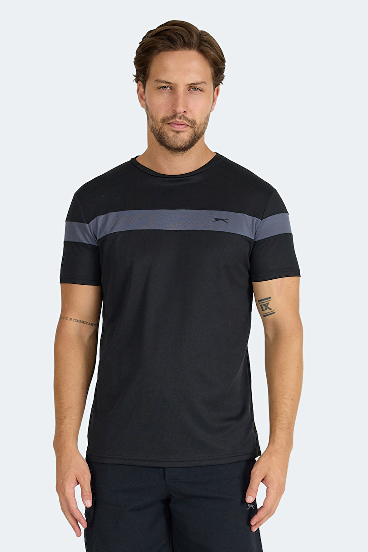 Slazenger RAMIRO Erkek  Siyah Tişört