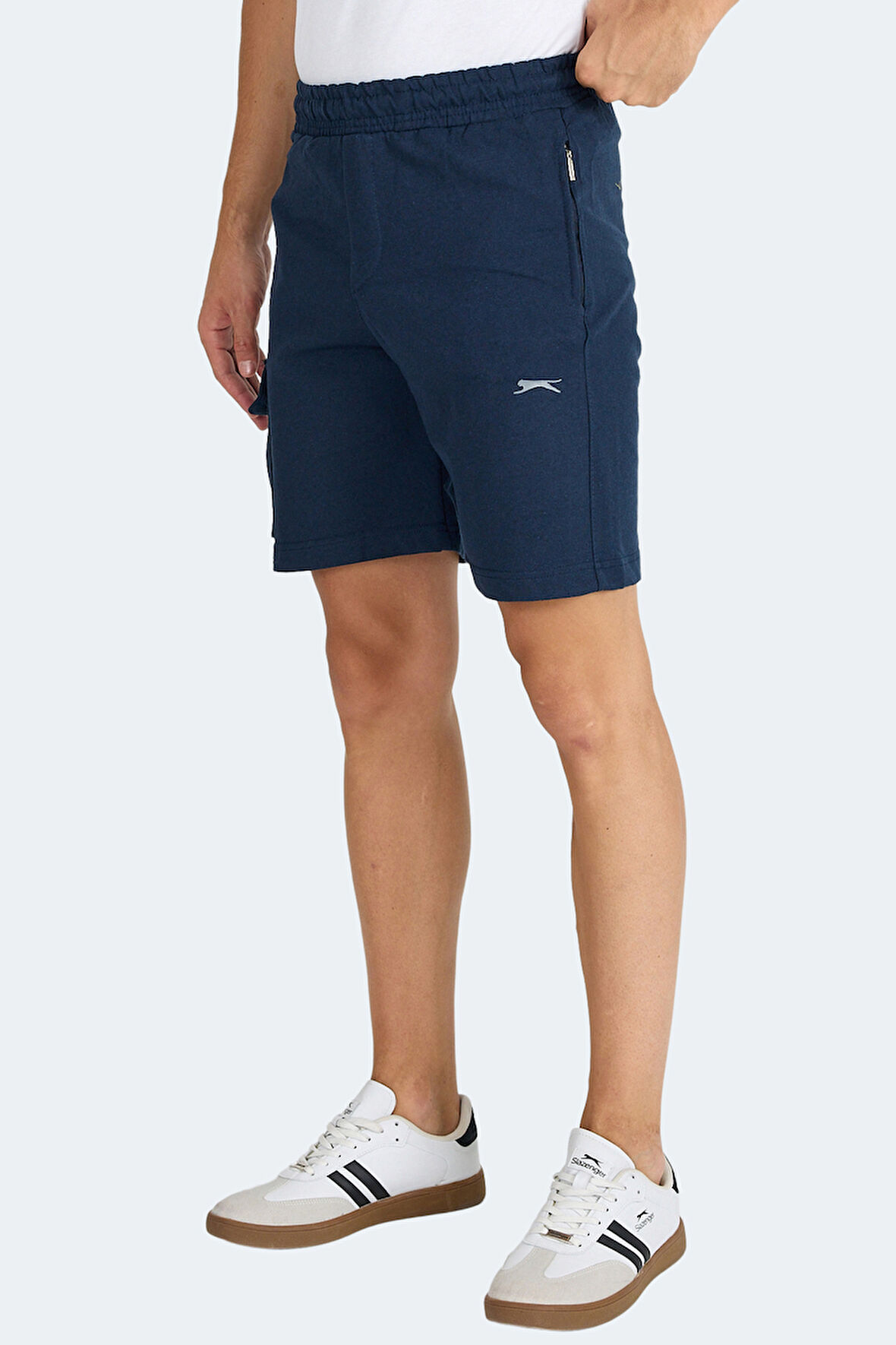 Slazenger NECK I Erkek Cepli Lacivert Şort