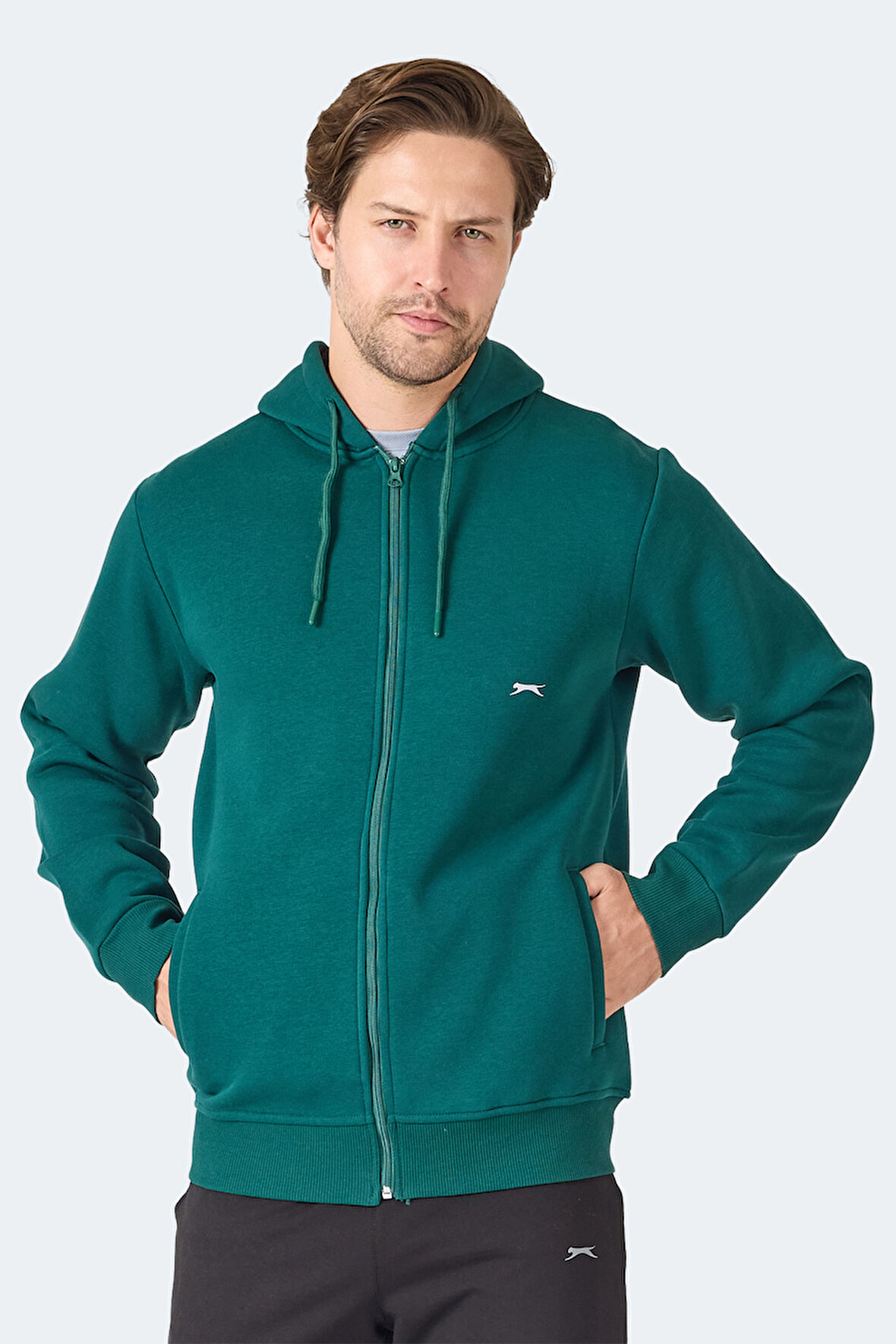 Slazenger MAJESTIC  I Erkek  Koyu Yeşil Sweatshirt